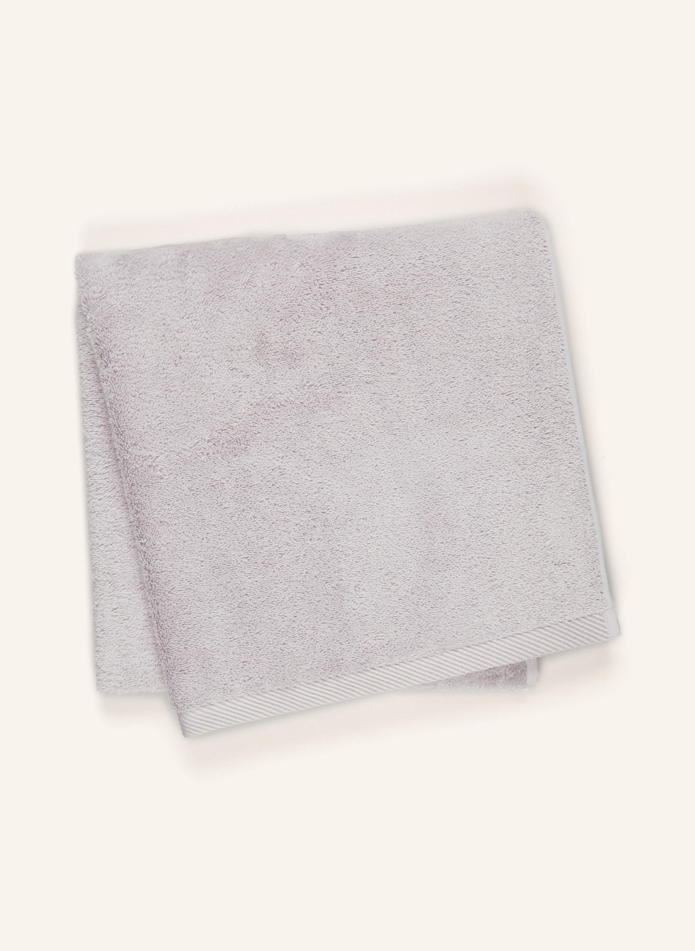 Christian Fischbacher Duschtuch PURE: HELLGRAU