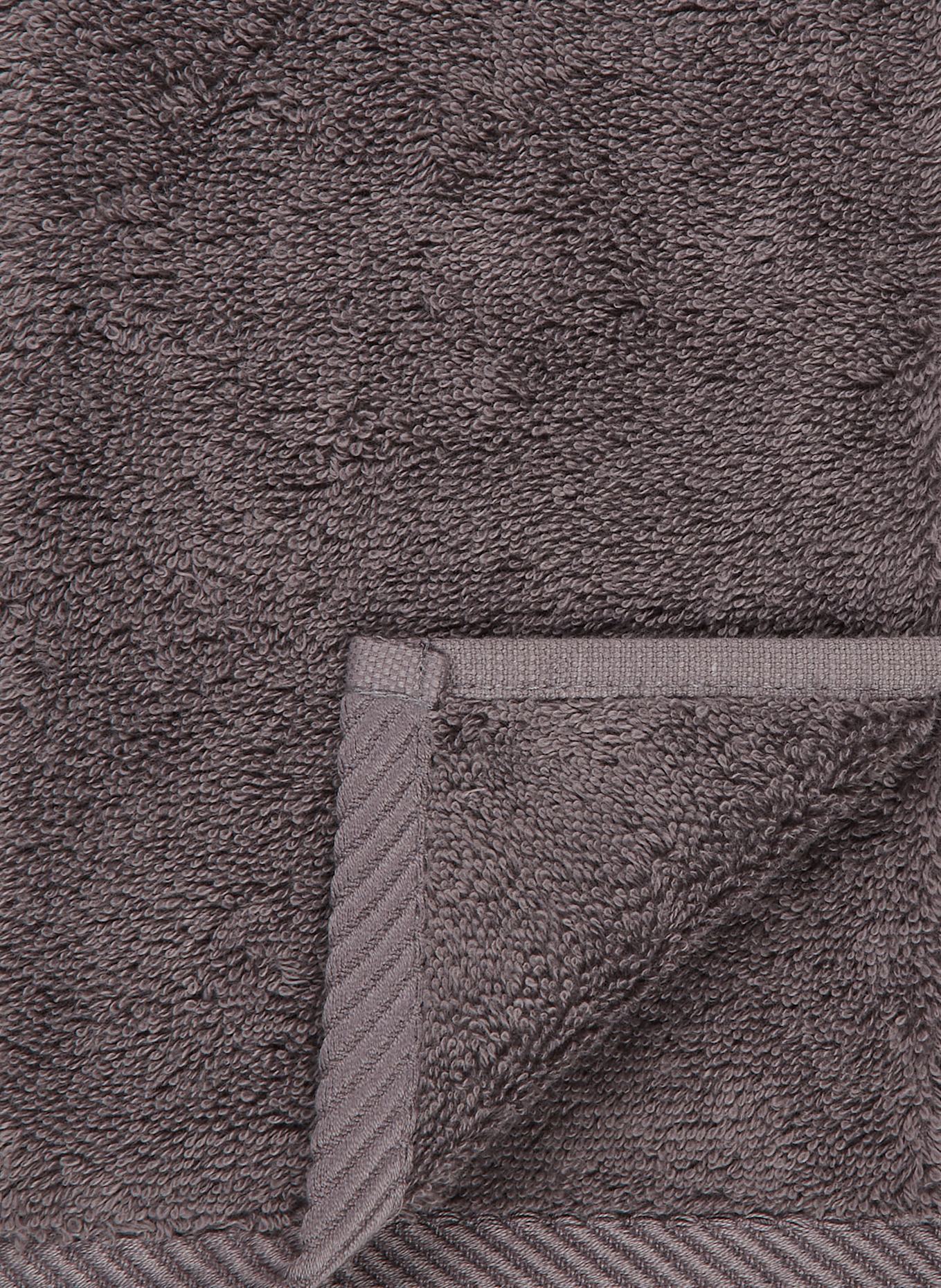 Christian Fischbacher Seiftuch PURE: DUNKELGRAU