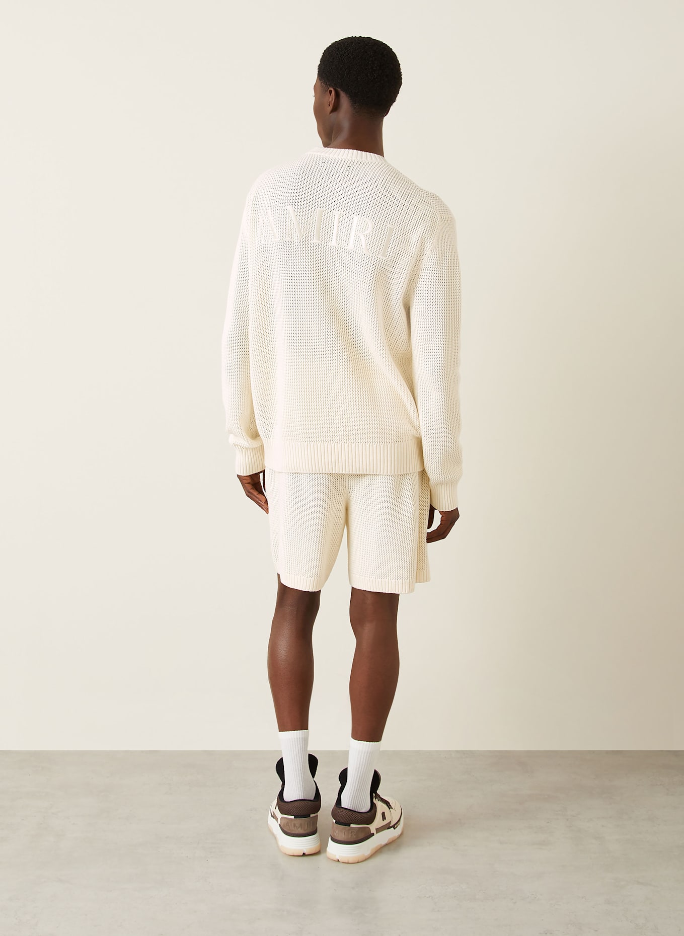 AMIRI Knit shorts: CREAM