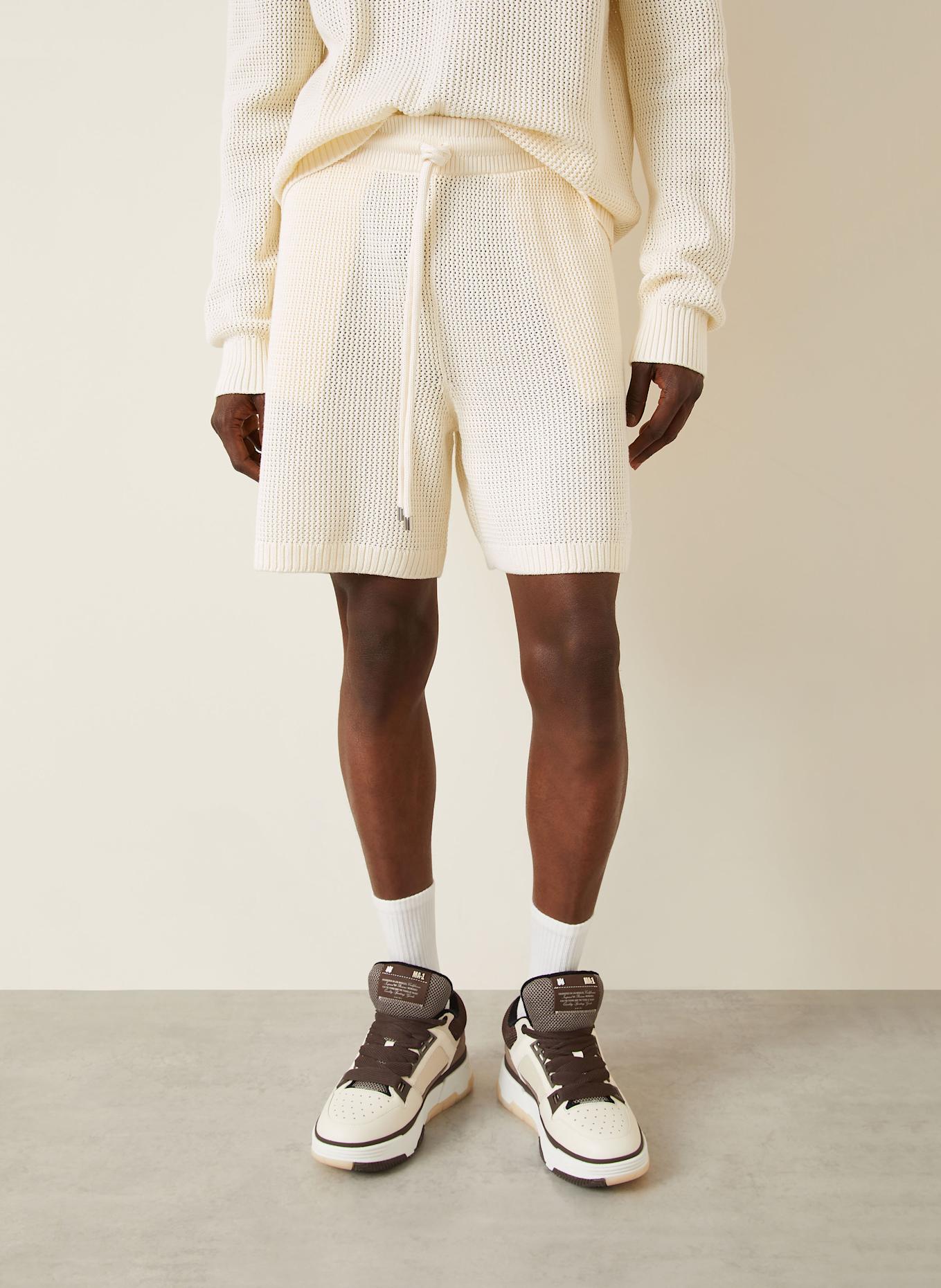 AMIRI Knit shorts: CREAM