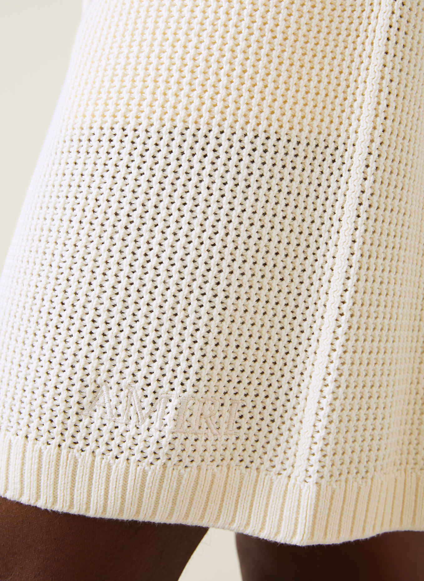 AMIRI Knit shorts: CREAM