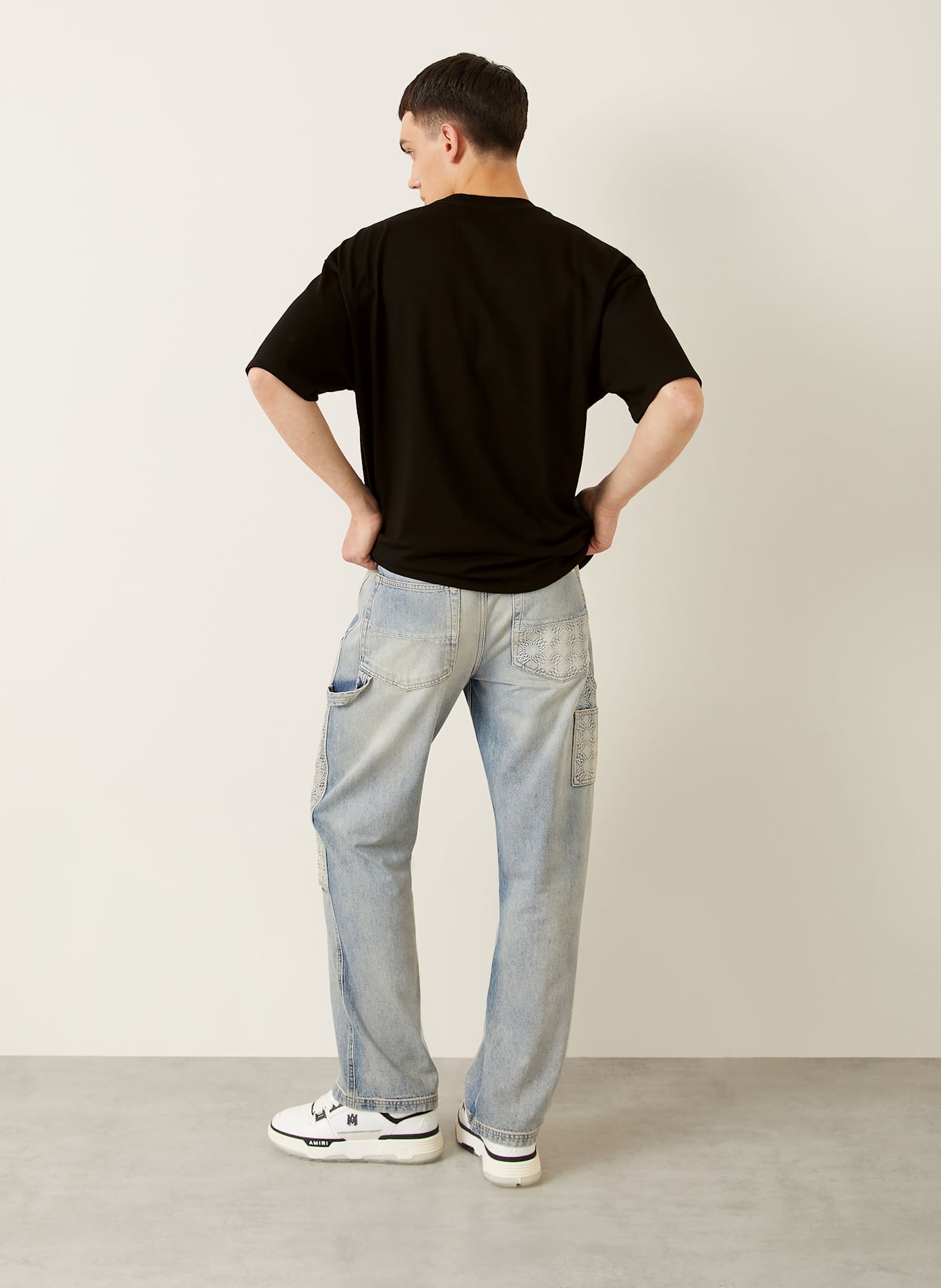 AMIRI T-shirt: BLACK