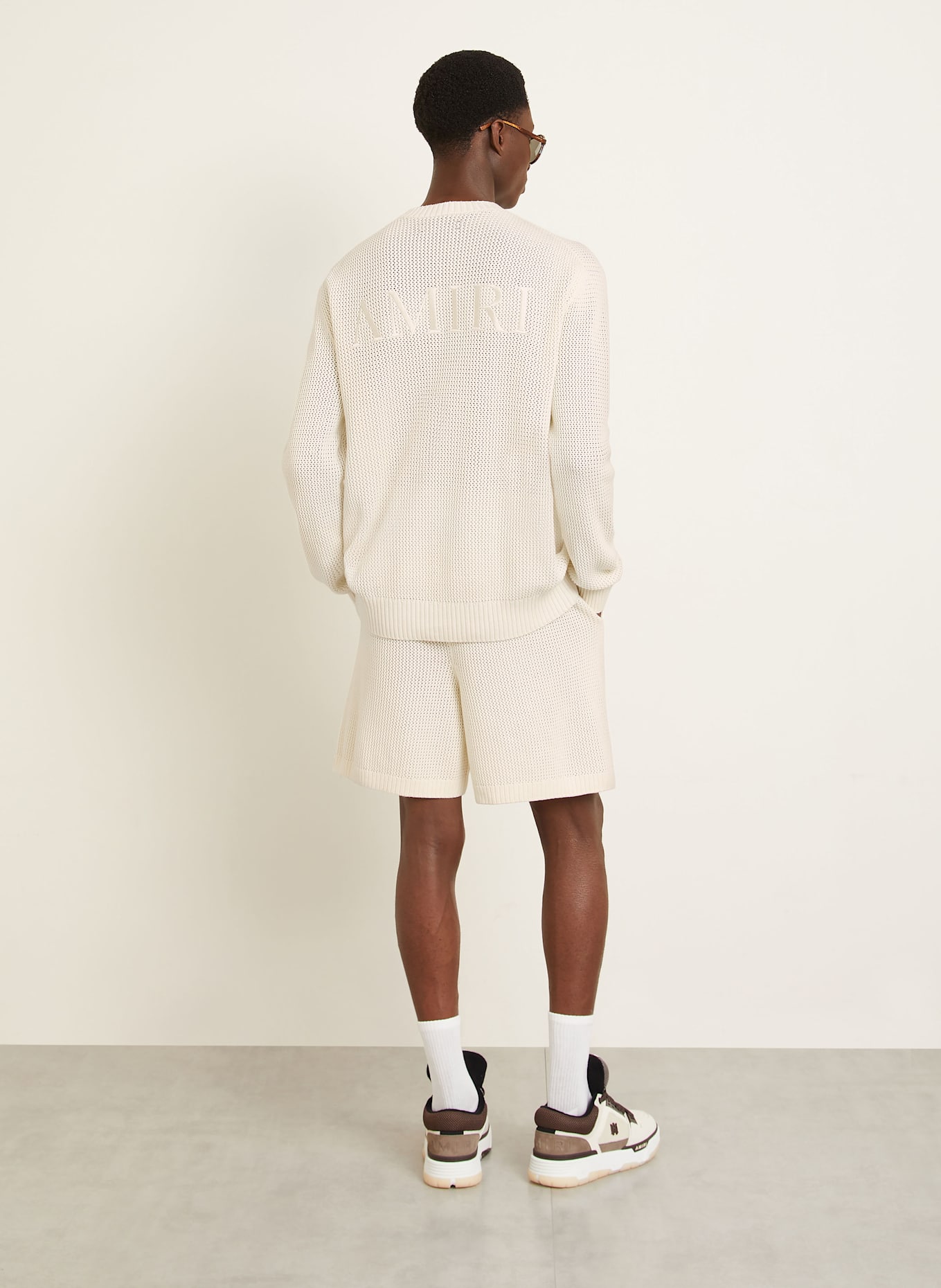 AMIRI Sweater: CREAM