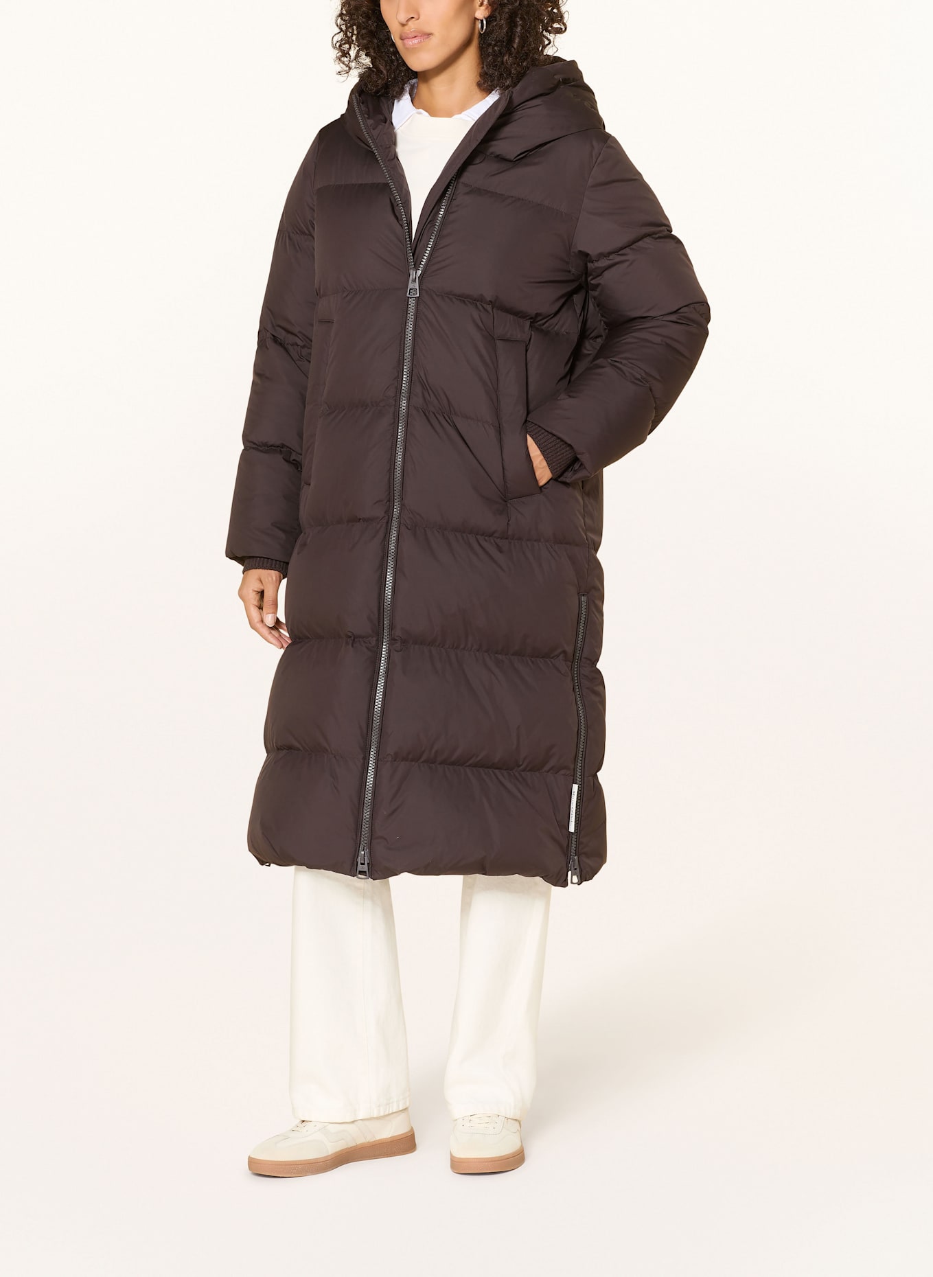 Marc O'Polo Daunenmantel: DUNKELBRAUN