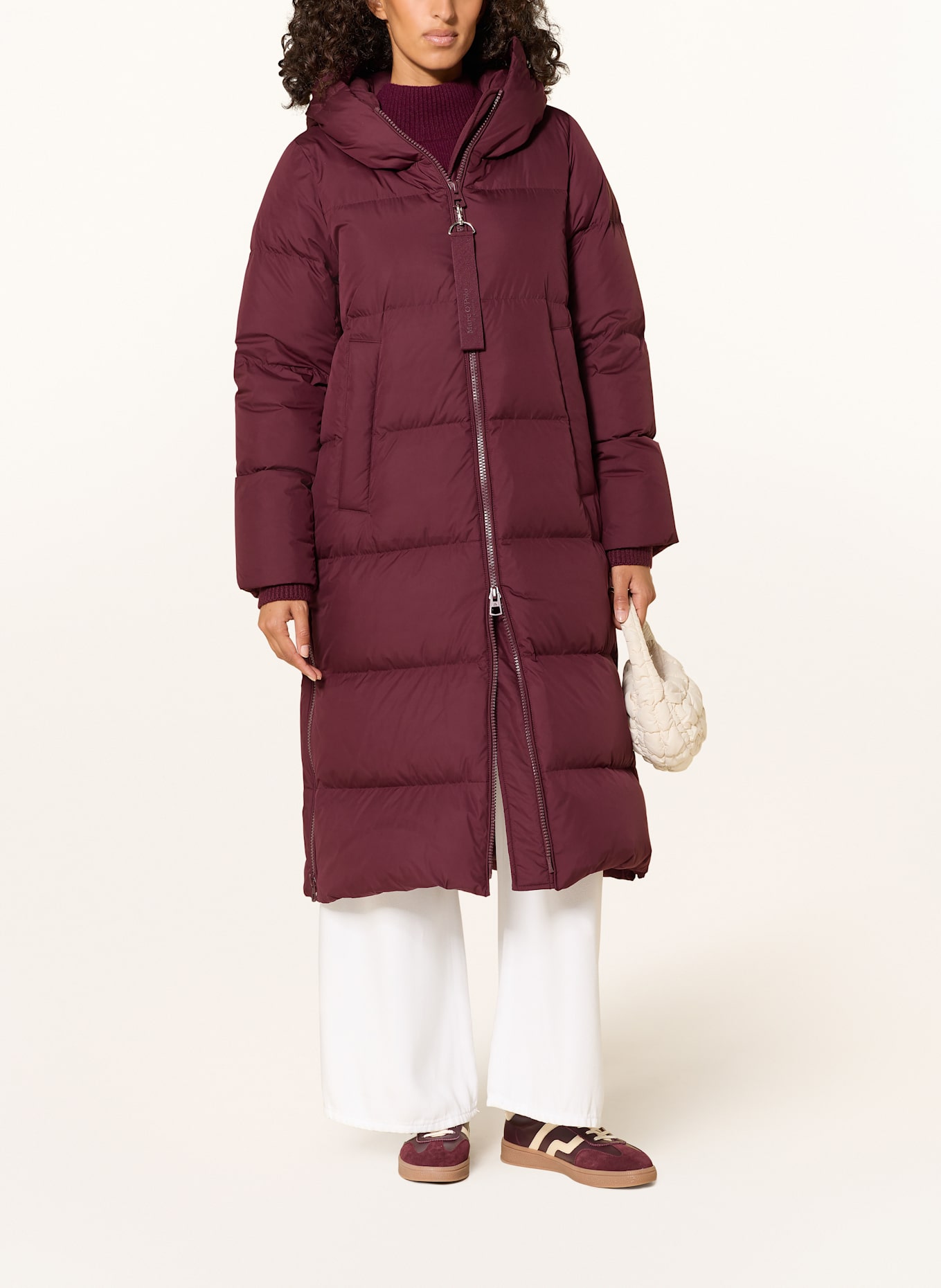 Marc O'Polo Daunenmantel: DUNKELROT