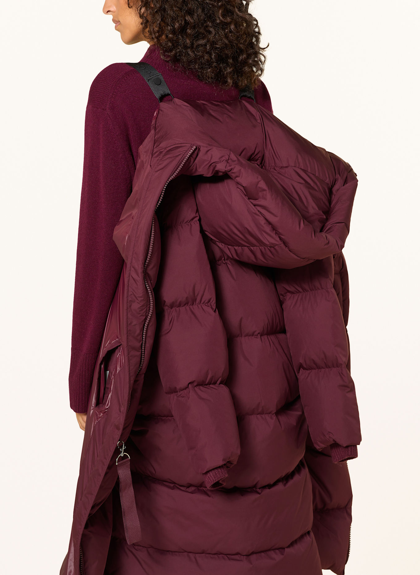Marc O'Polo Daunenmantel: DUNKELROT