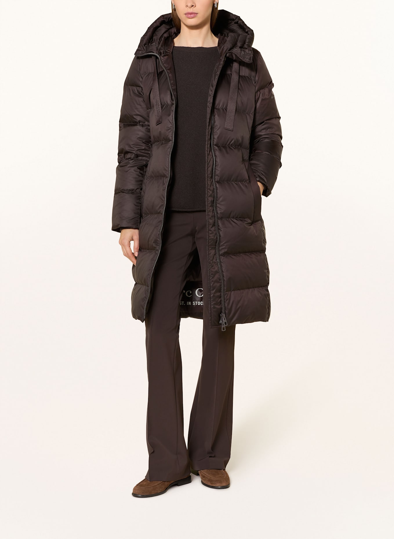 Marc O'Polo Daunenmantel: DUNKELBRAUN