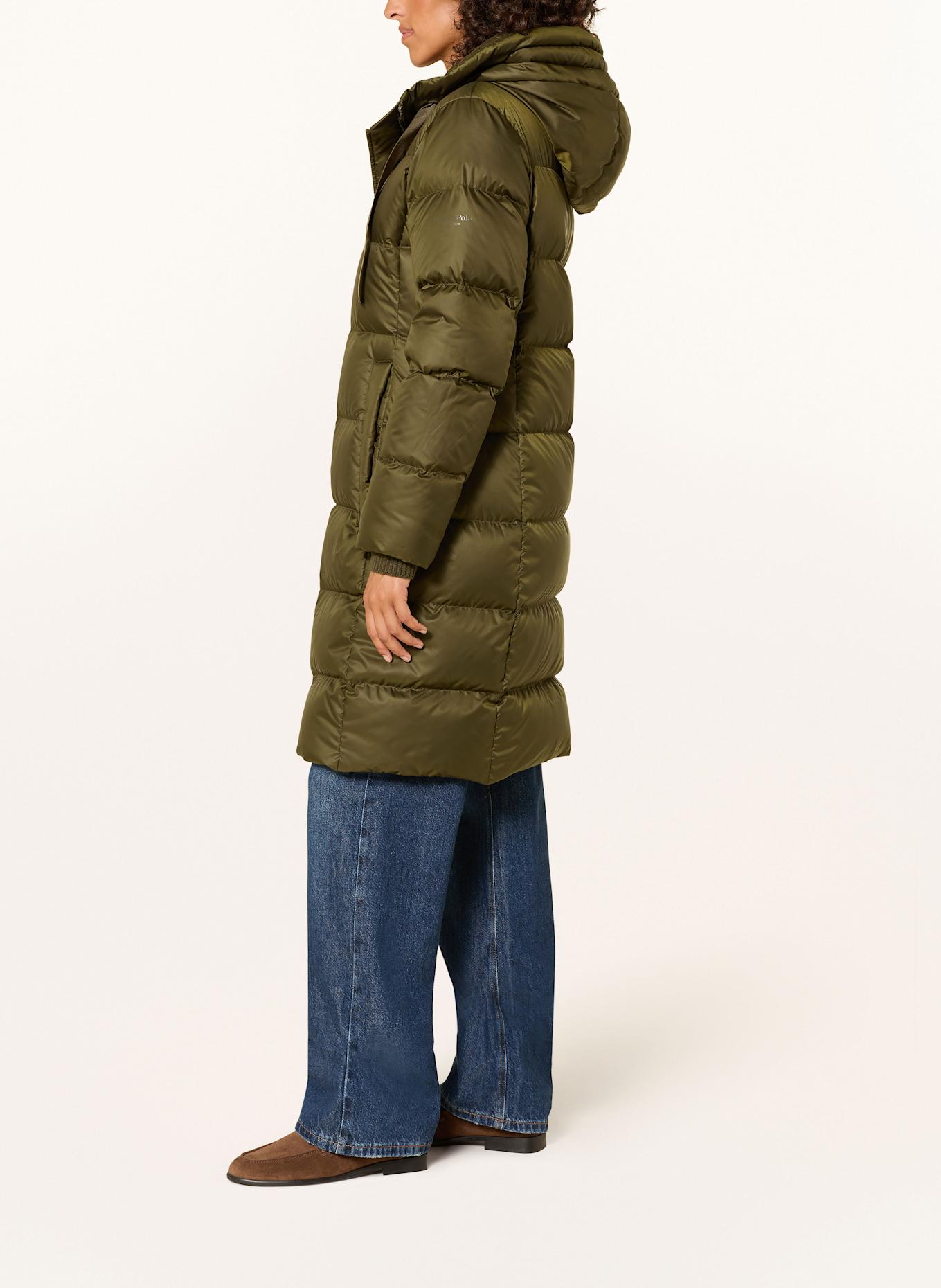 Marc O'Polo Daunenmantel: DUNKELGRÜN