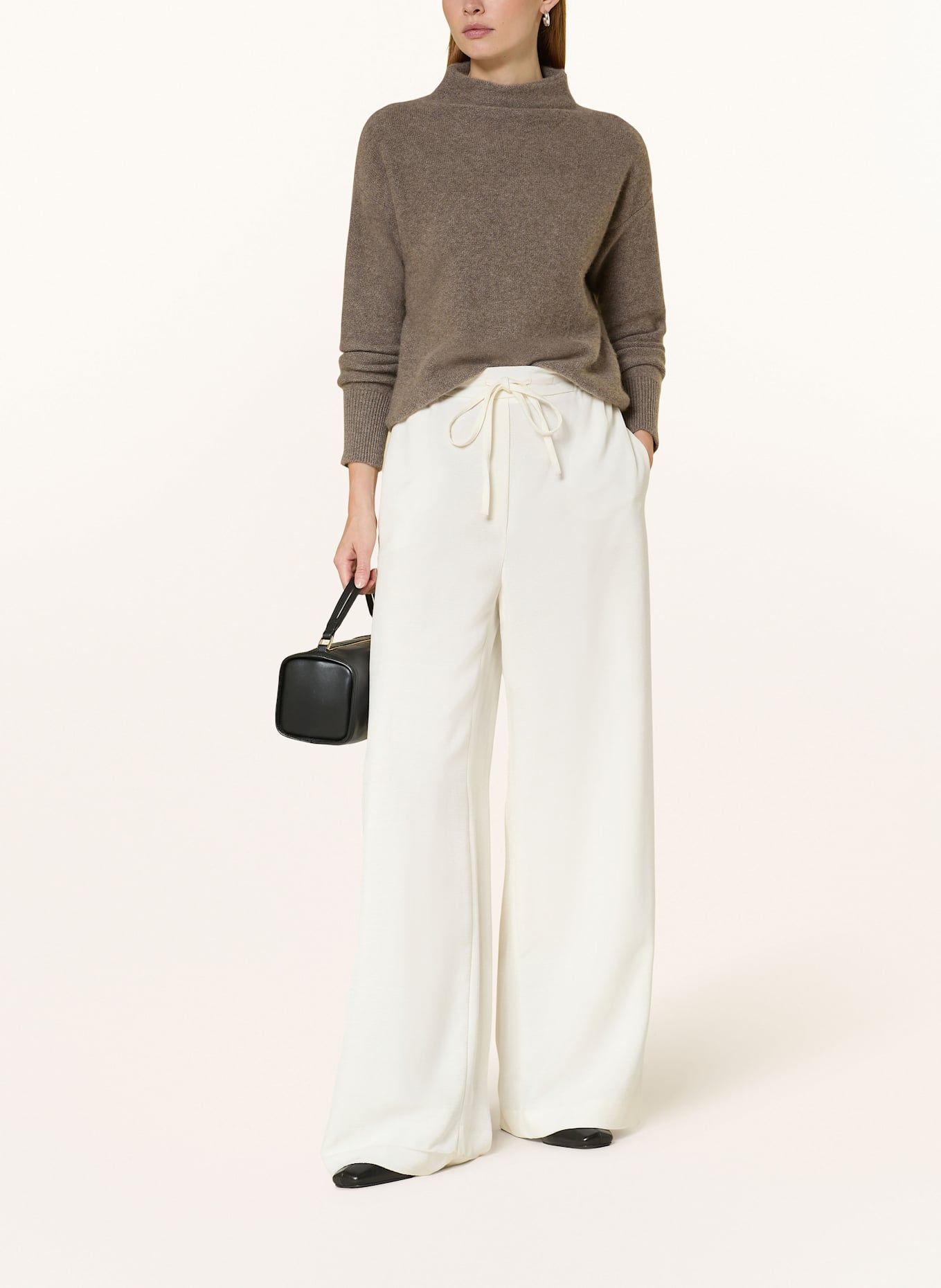 lilienfels Cashmere-Pullover: TAUPE