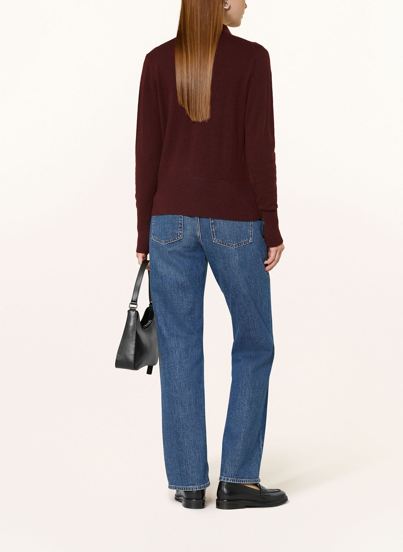 lilienfels Strickjacke: DUNKELBRAUN