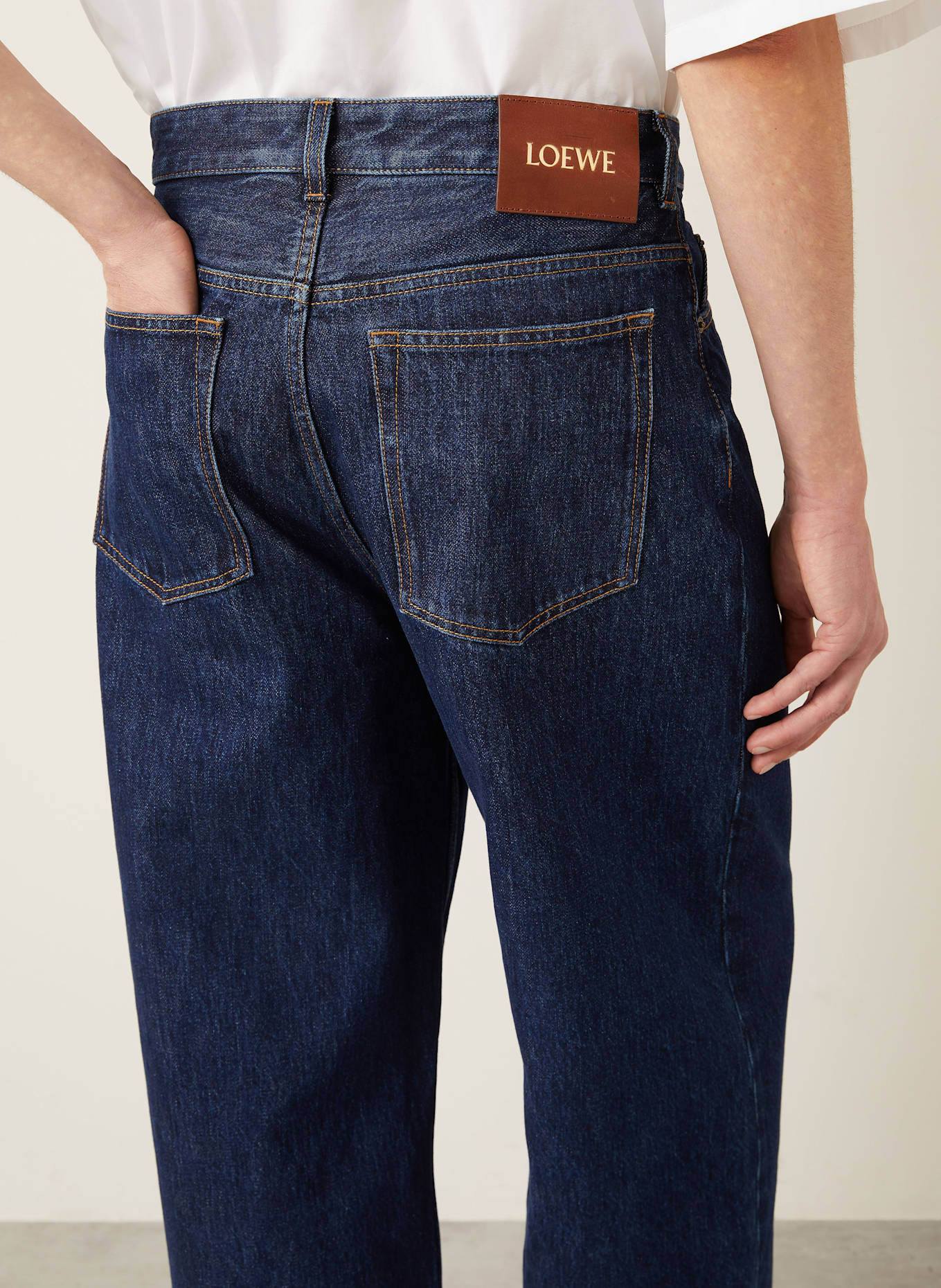 LOEWE Jeans Relaxed Fit: 2834 RAW DENIM