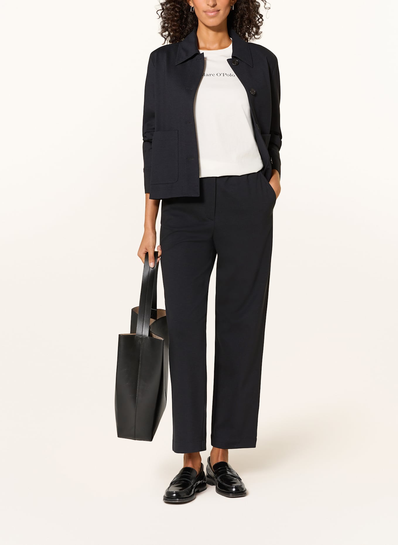 Marc O'Polo Jersey pants: DARK BLUE