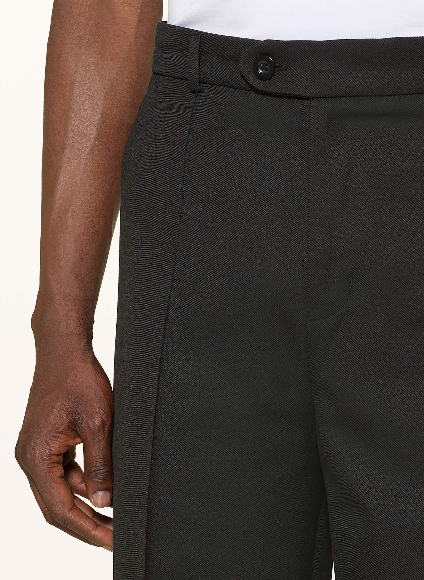 about:blank Chinosy slim fit: CZARNY