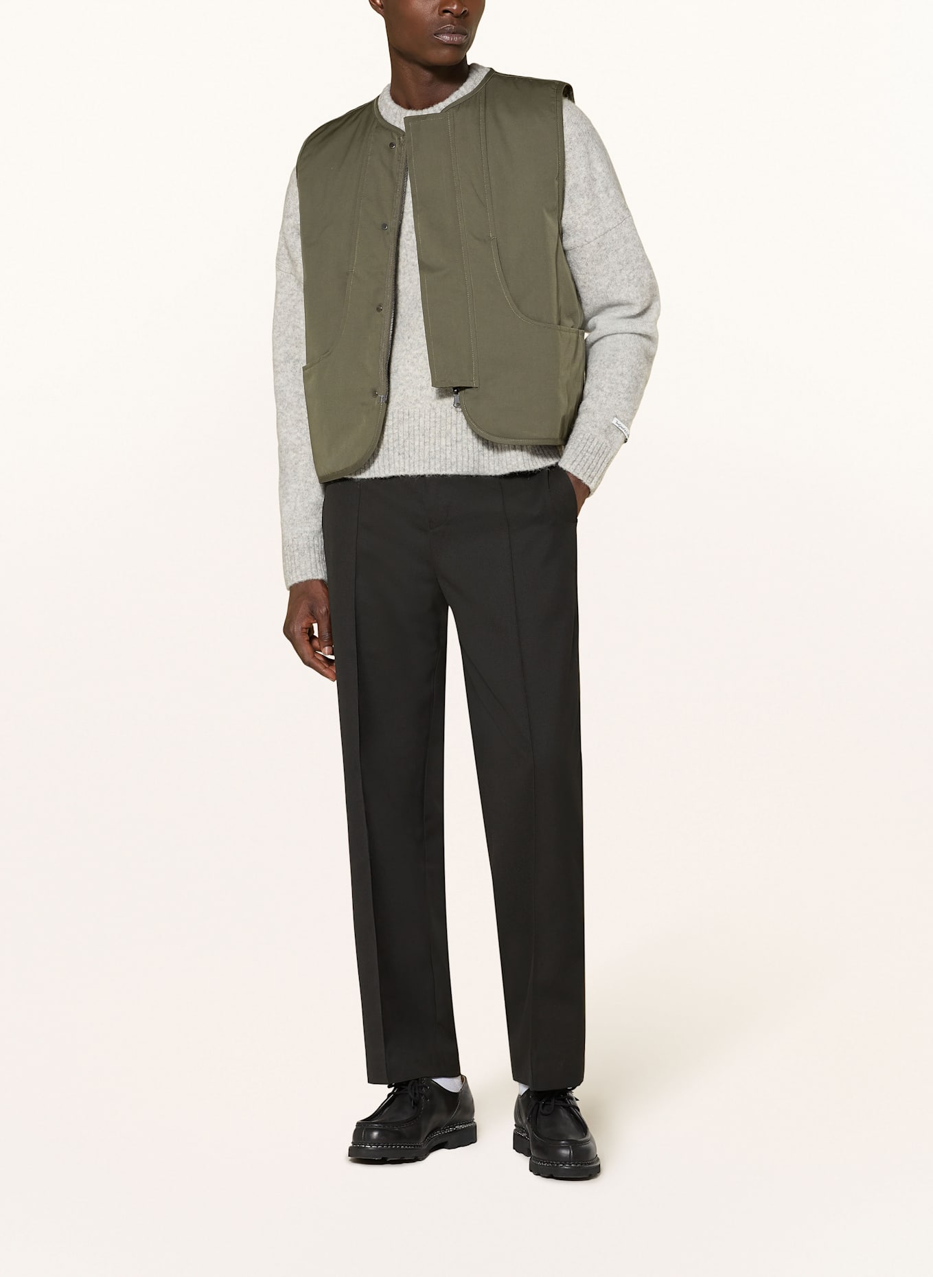 about:blank Steppweste zum Wenden: KHAKI