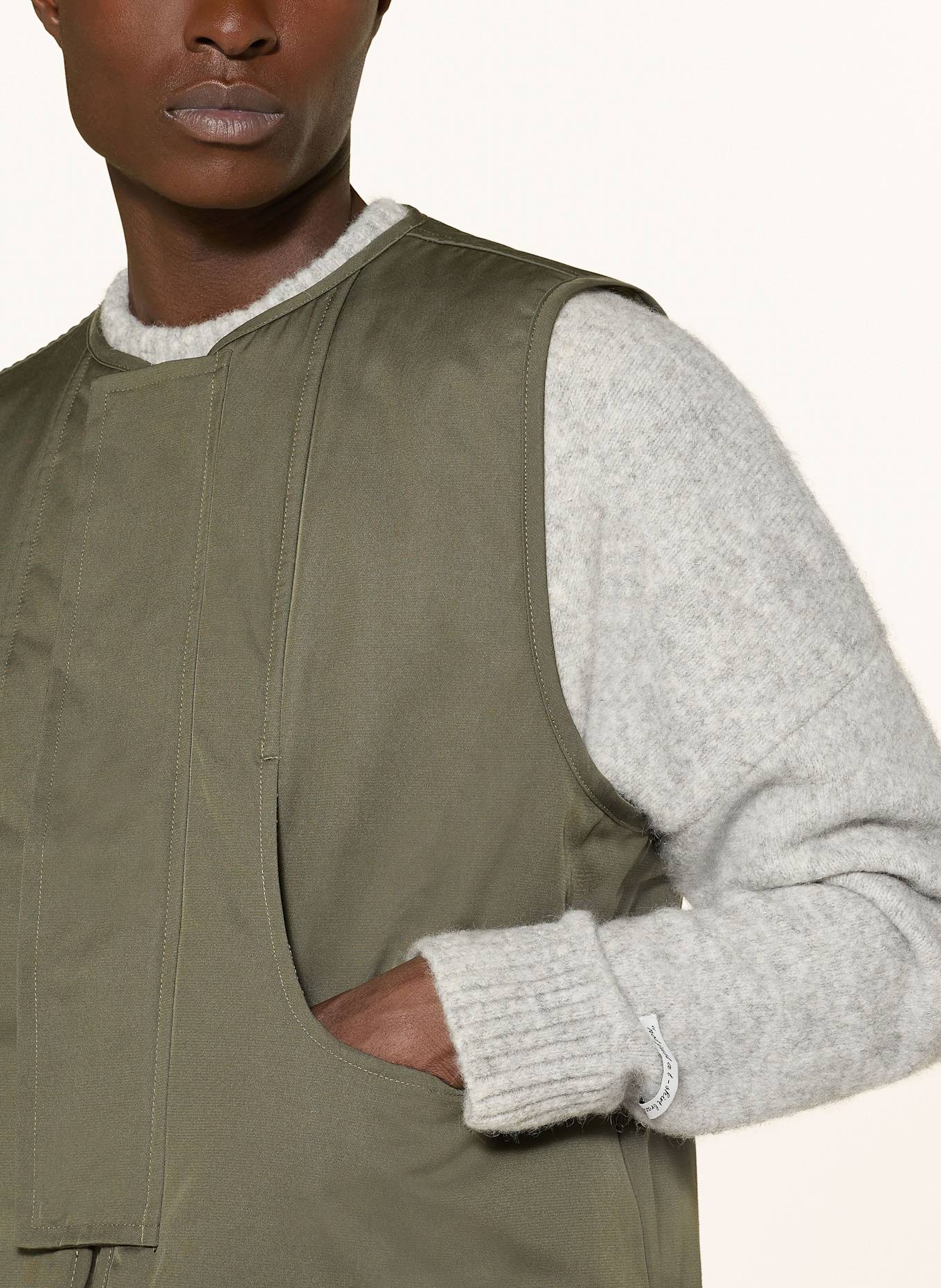 about:blank Steppweste zum Wenden: KHAKI