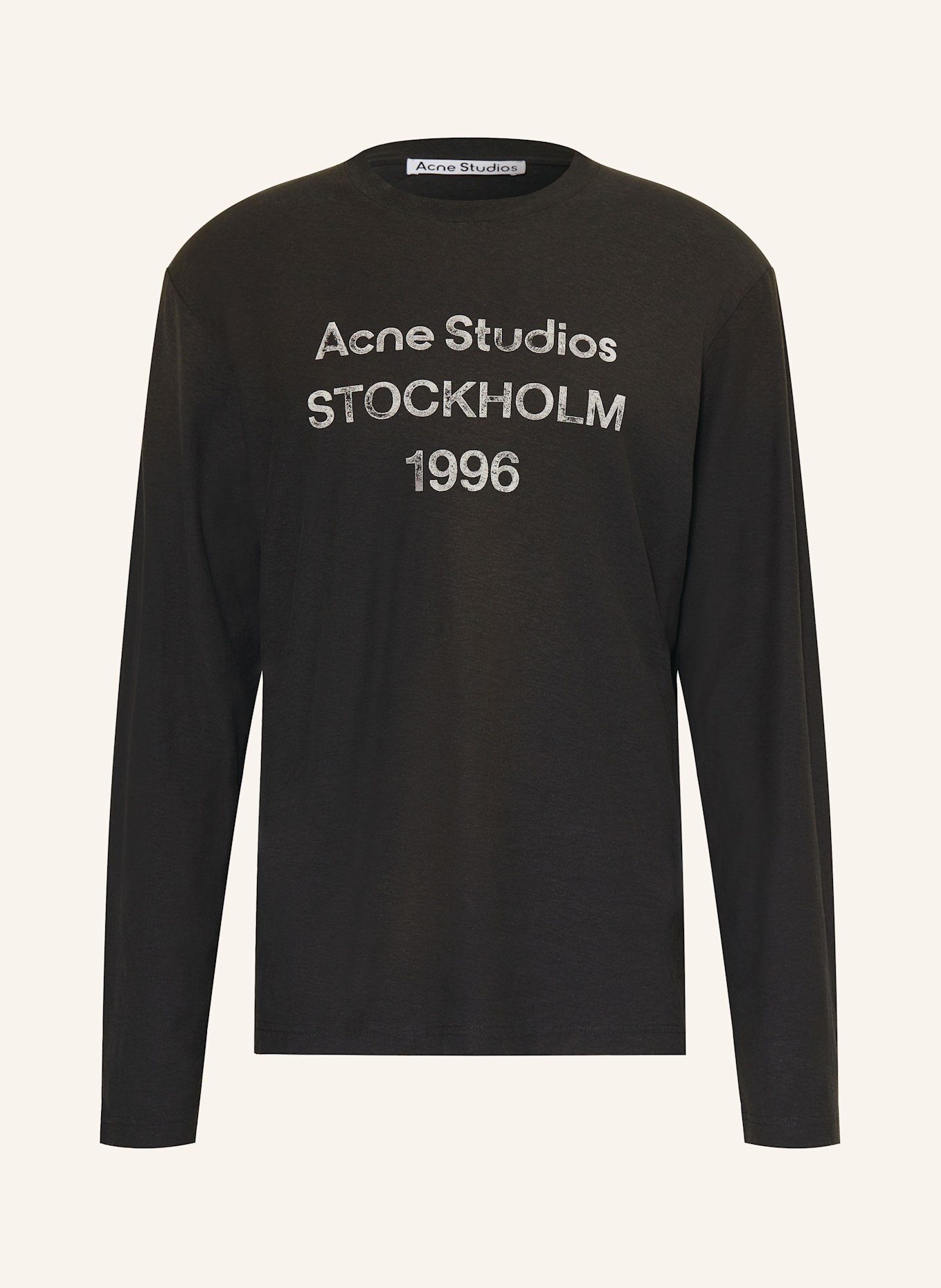 Acne Studios Longsleeve: DUNKELGRÜN
