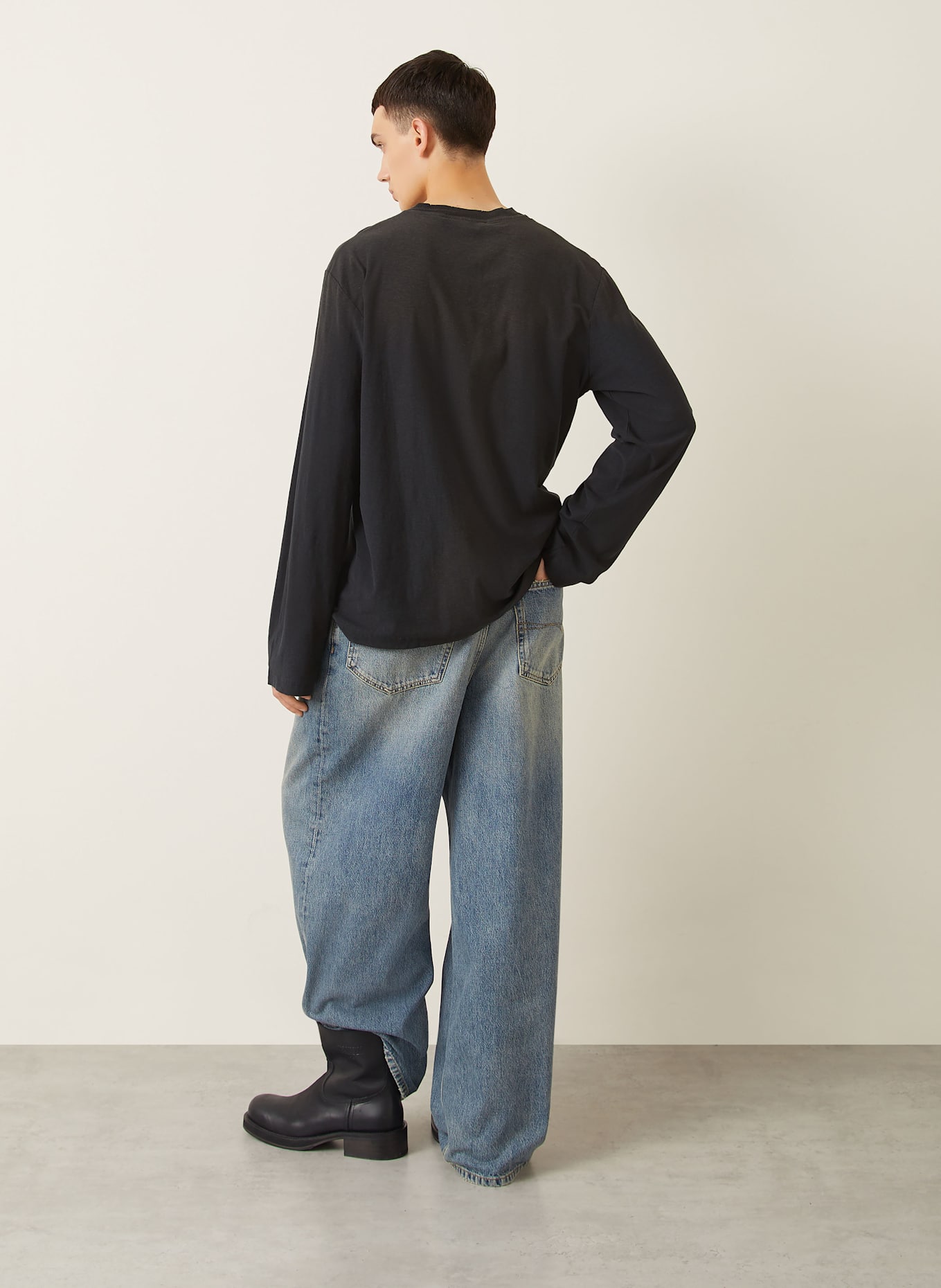 Acne Studios Longsleeve: DUNKELGRÜN