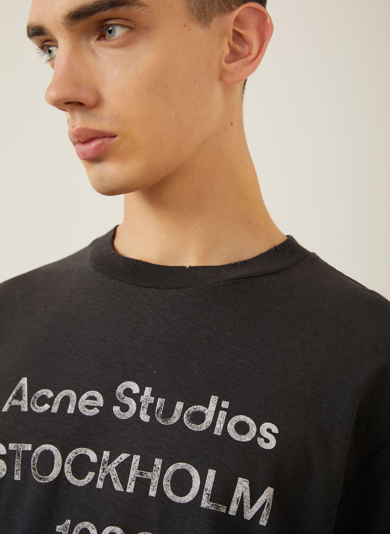 Acne Studios Longsleeve: DUNKELGRÜN