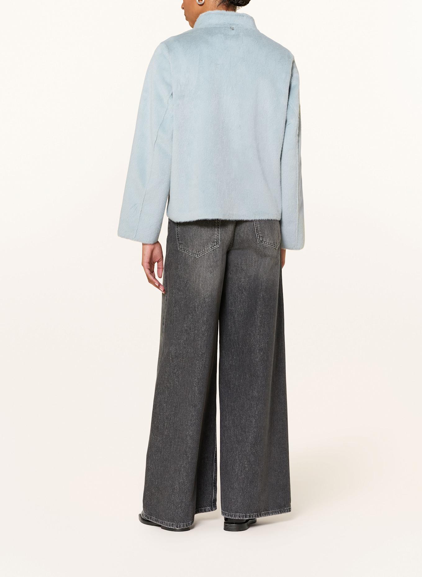 Rich & Royal Kunstpelz-Jacke: HELLBLAU