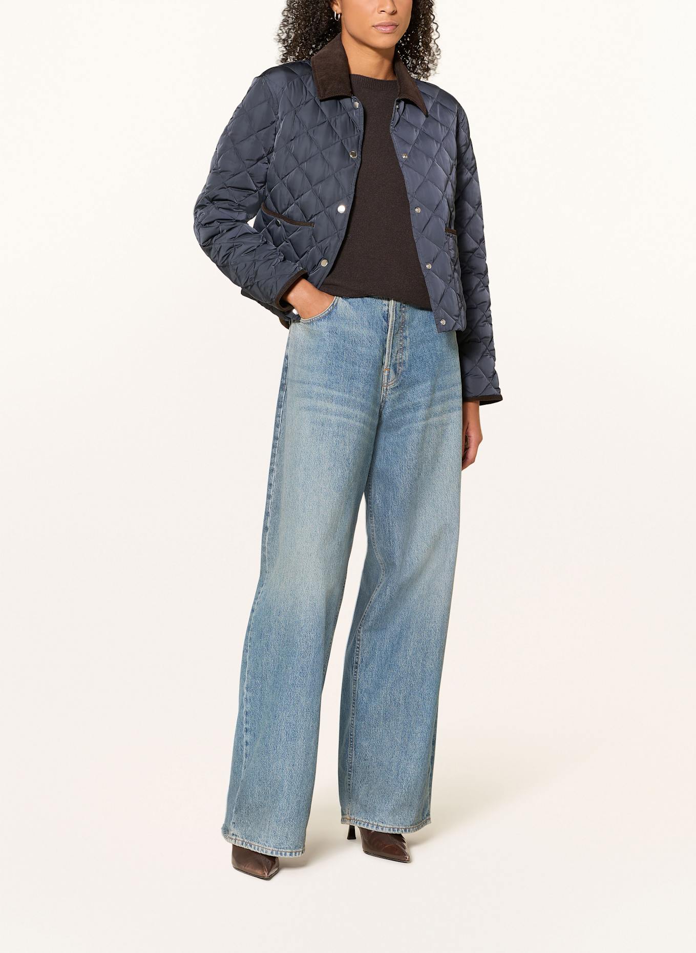 Rich & Royal Down jacket: DARK BLUE