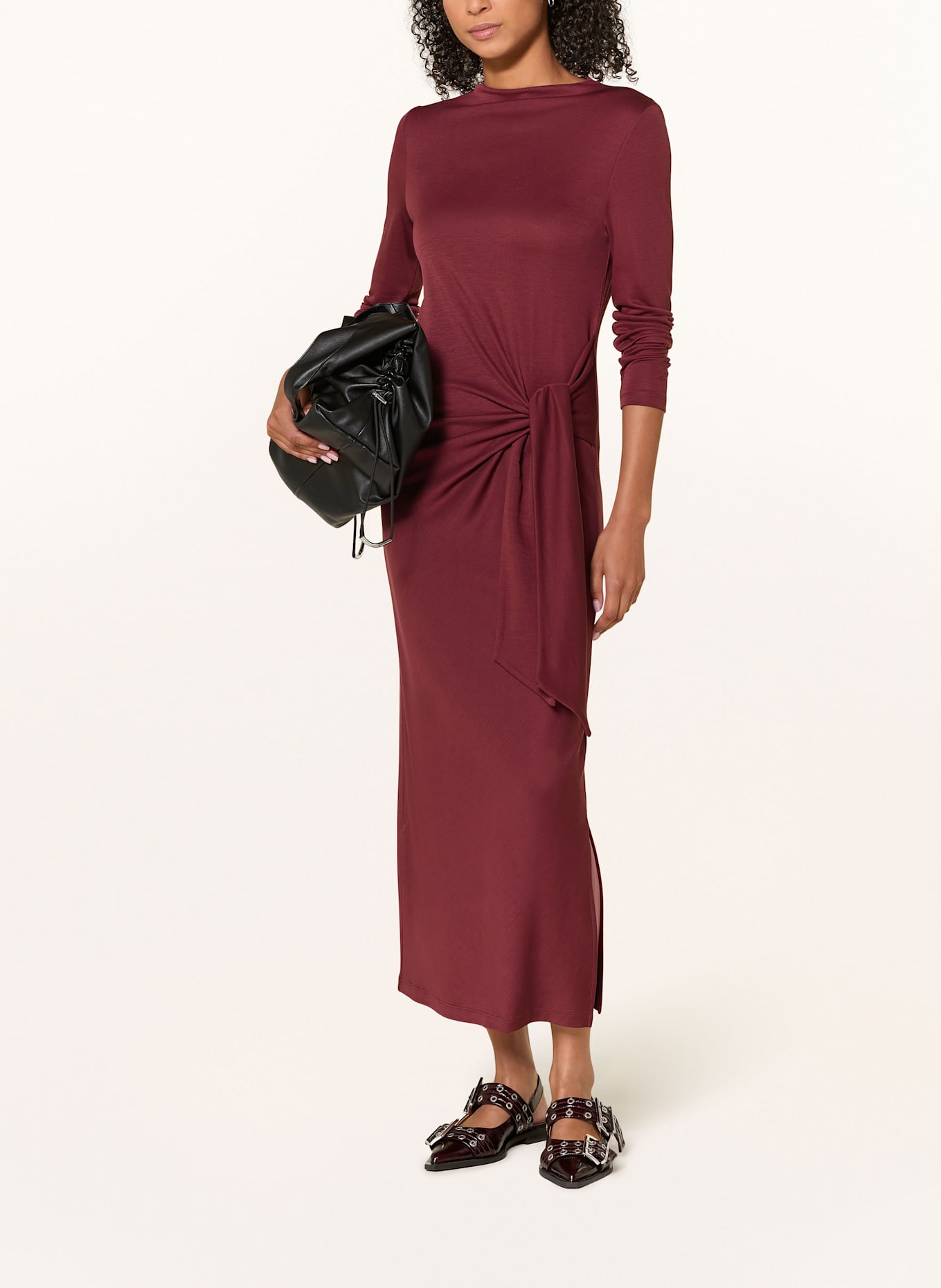 Rich & Royal Kleid: DUNKELROT