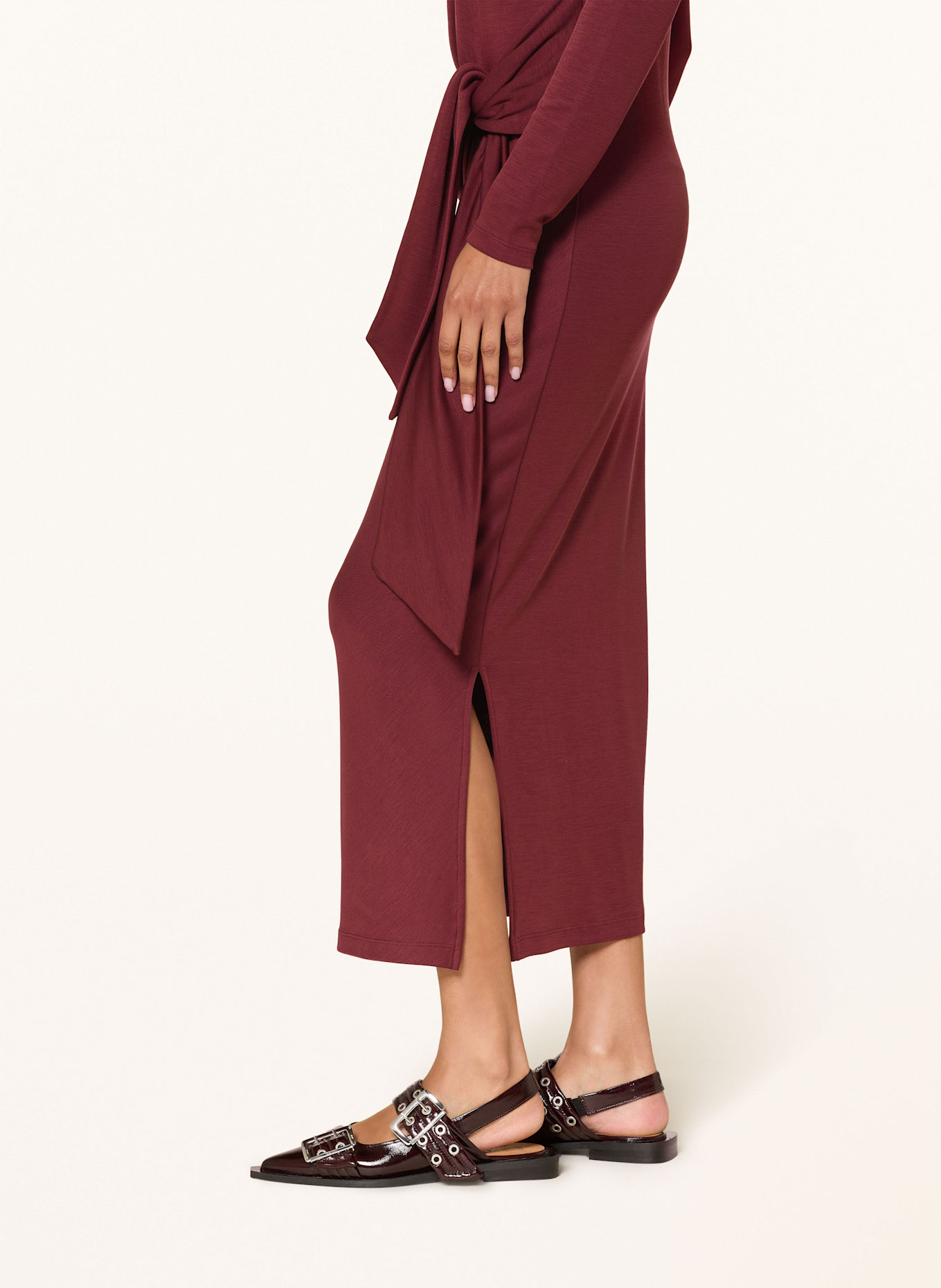 Rich & Royal Kleid: DUNKELROT