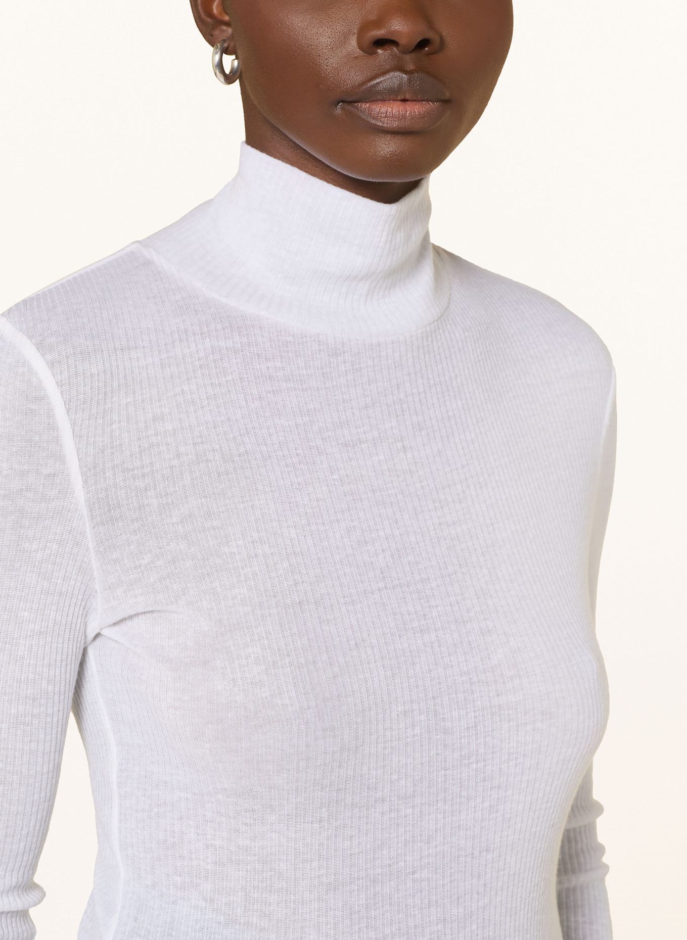 Rich & Royal Longsleeve: WEISS