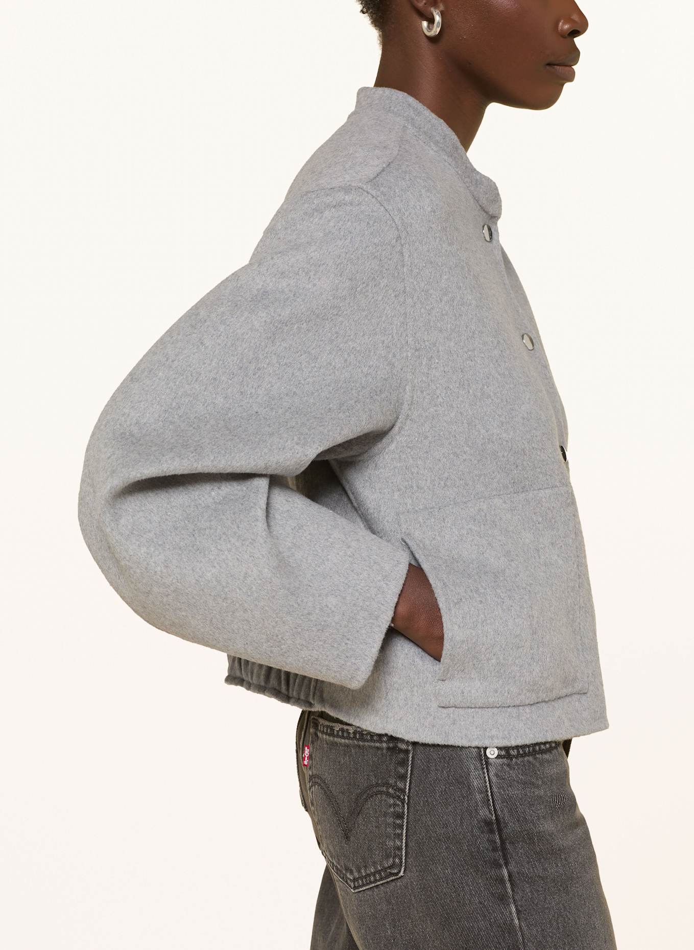 Rich & Royal Kastenjacke: GRAU