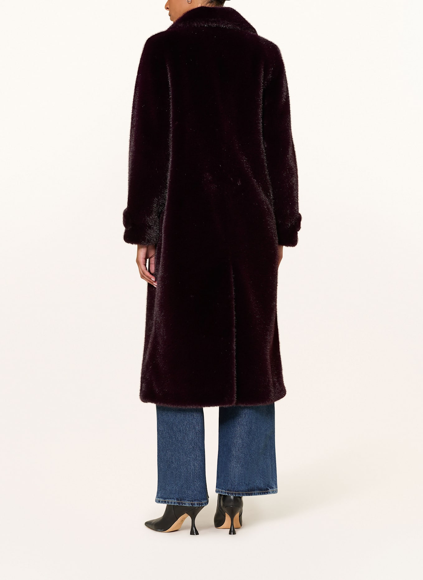 Rich & Royal Kunstpelz-Mantel: LILA