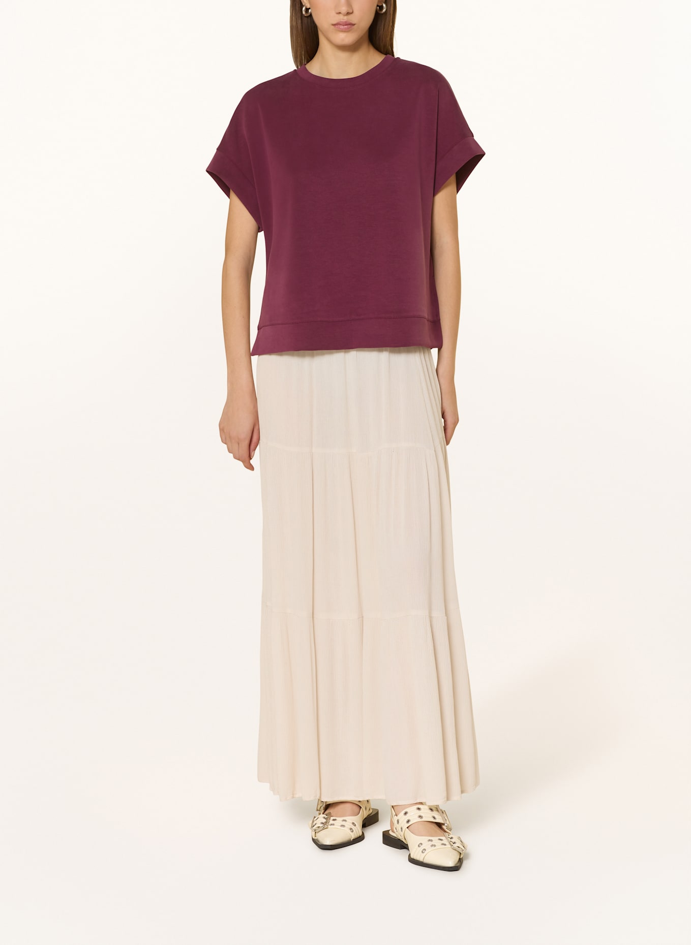 Rich & Royal T-Shirt: DUNKELROT