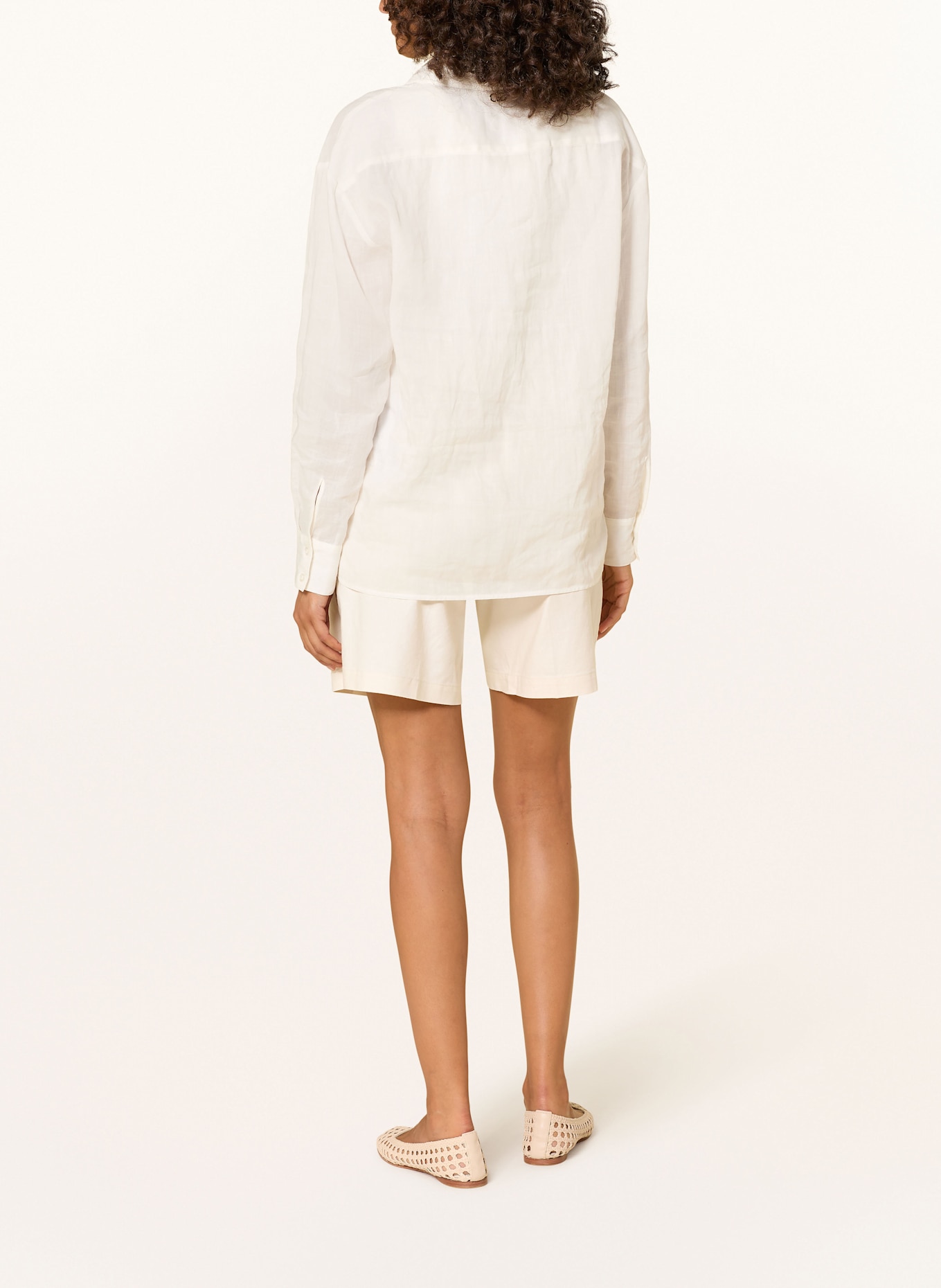 someday CHARLIE shorts with linen: ECRU