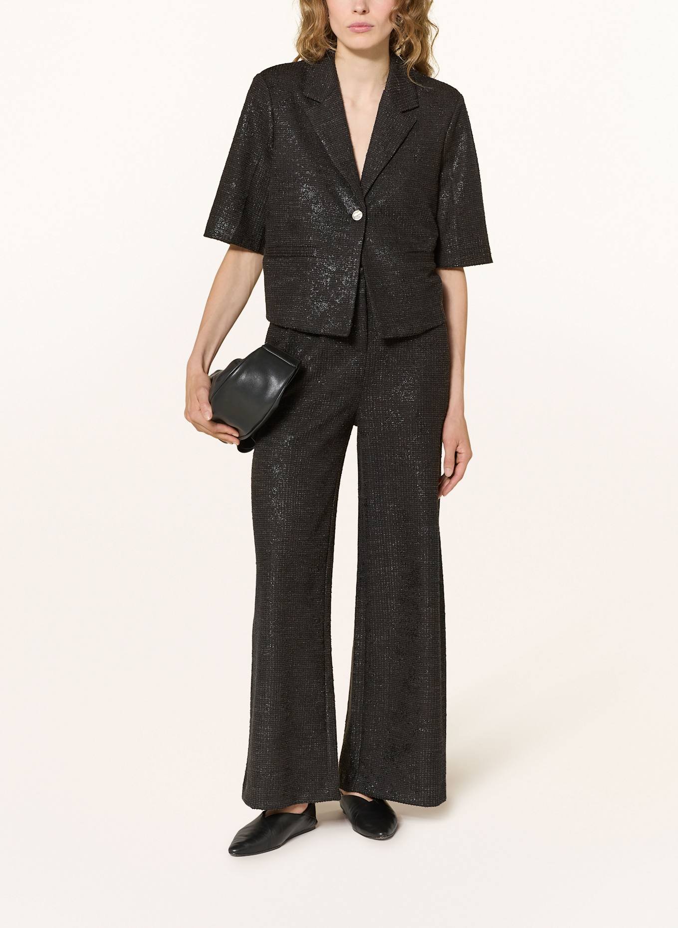 ICHI Marlenehose IHKATE: SCHWARZ