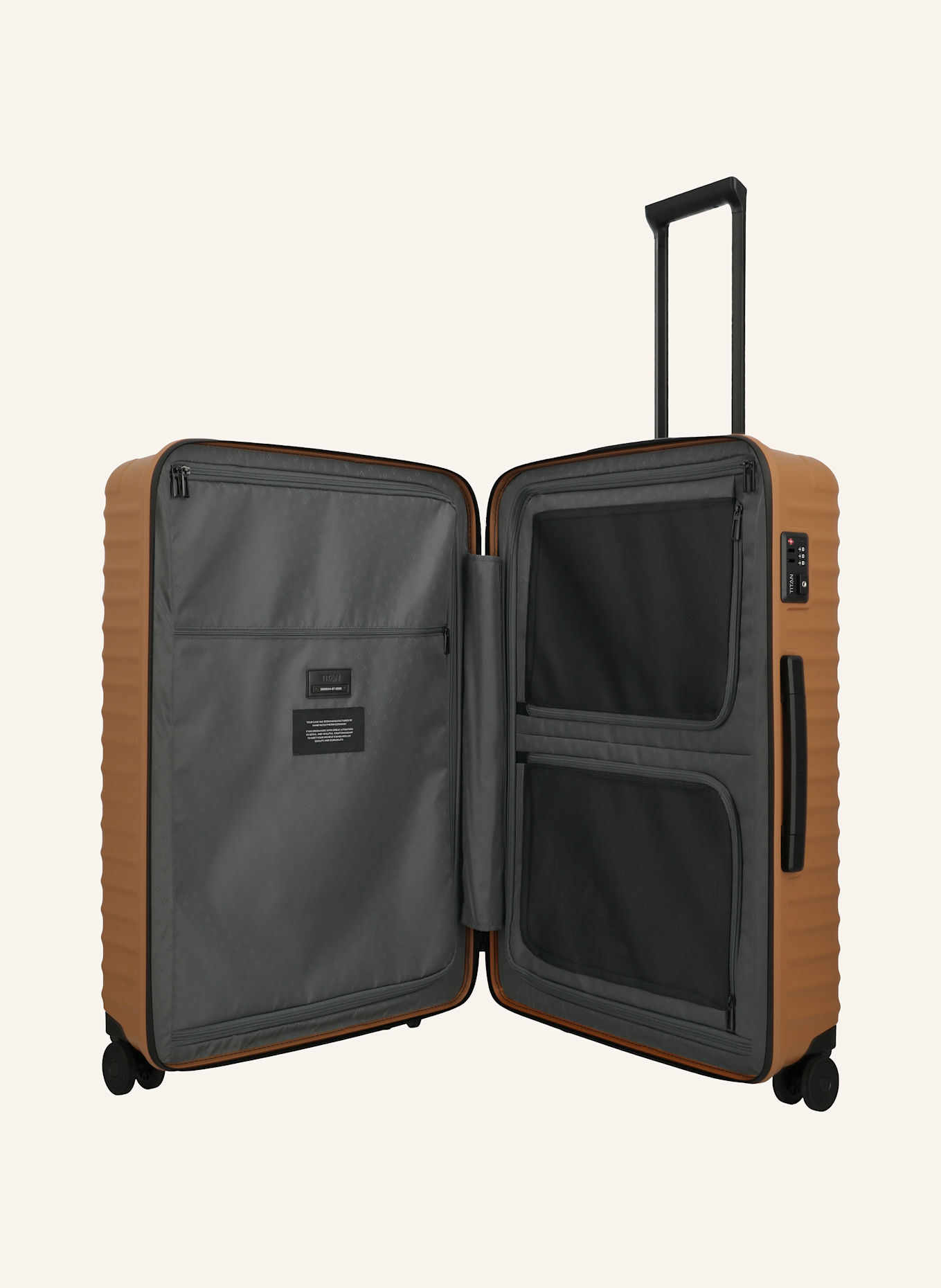 TITAN Trolley UPGRADE L: COGNAC