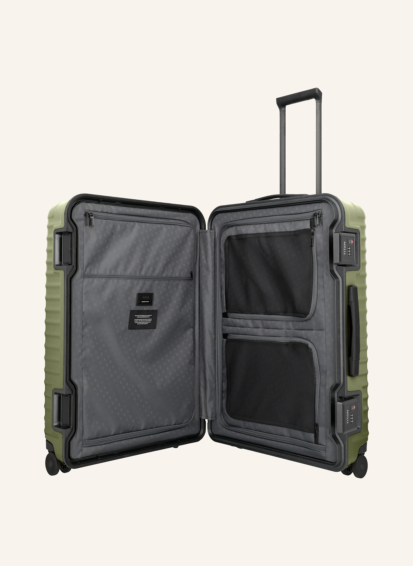 TITAN Trolley OVERSEAS L: OLIV