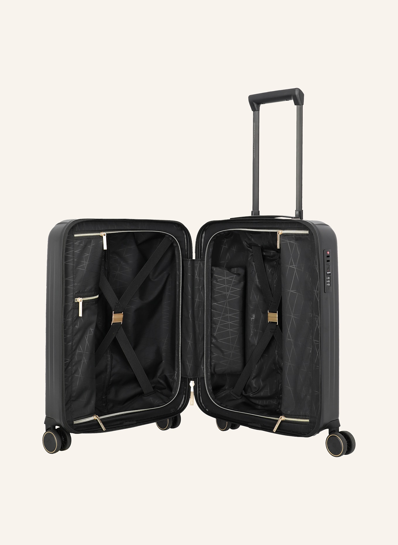 travelite Trolley BARBARA NOVELTY S: SCHWARZ