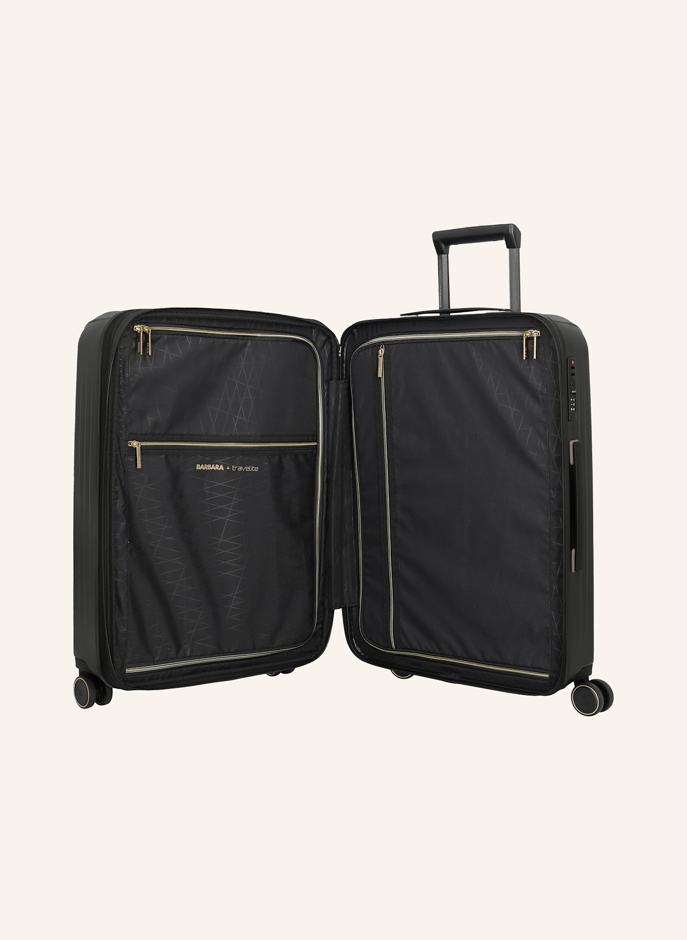 travelite Trolley BARBARA NOVELTY M: SCHWARZ