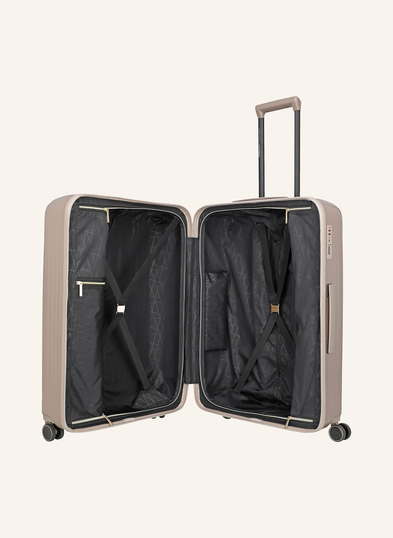 travelite Trolley BARBARA NOVELTY L: BEIGE