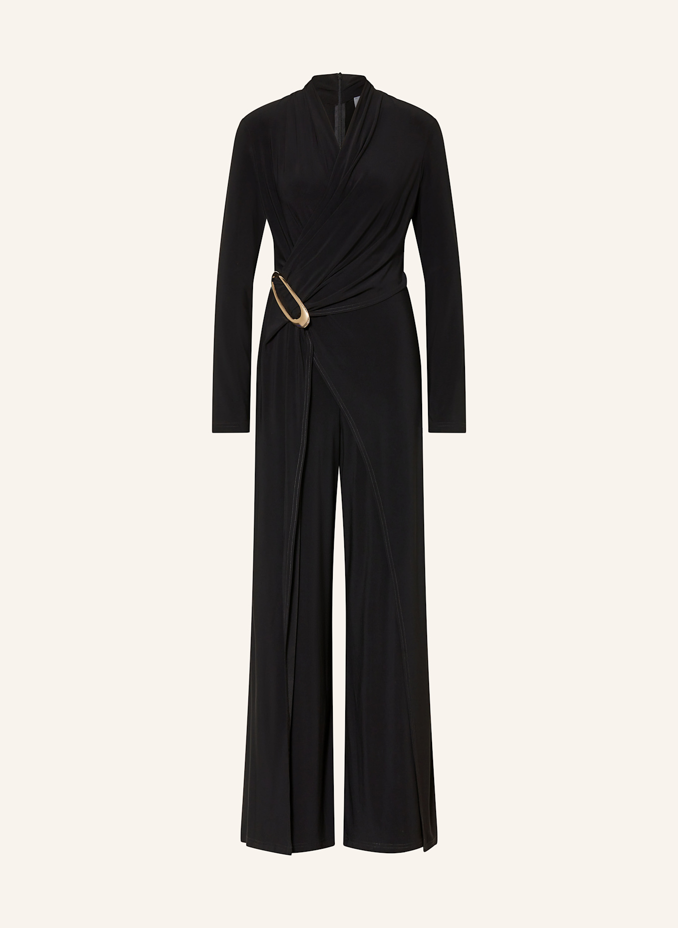 Joseph Ribkoff Jersey-Jumpsuit: SCHWARZ