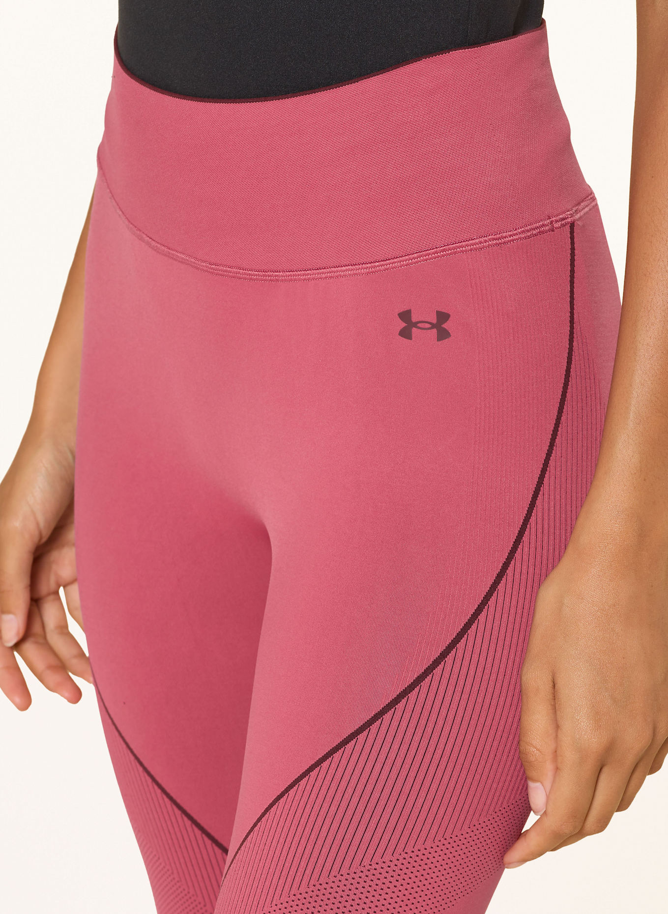 UNDER ARMOUR Tights UA VANISH SEAMLESS: FUCHSIA