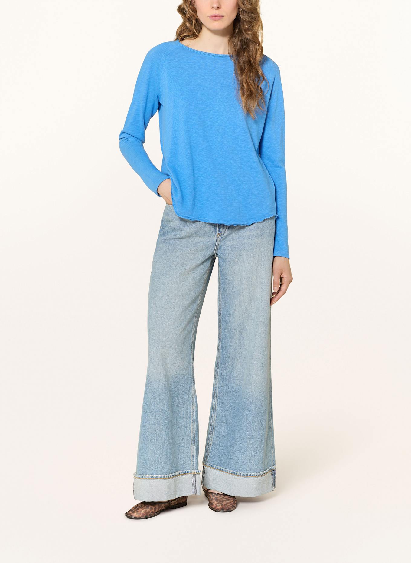 Rich & Royal Longsleeve: BLAU