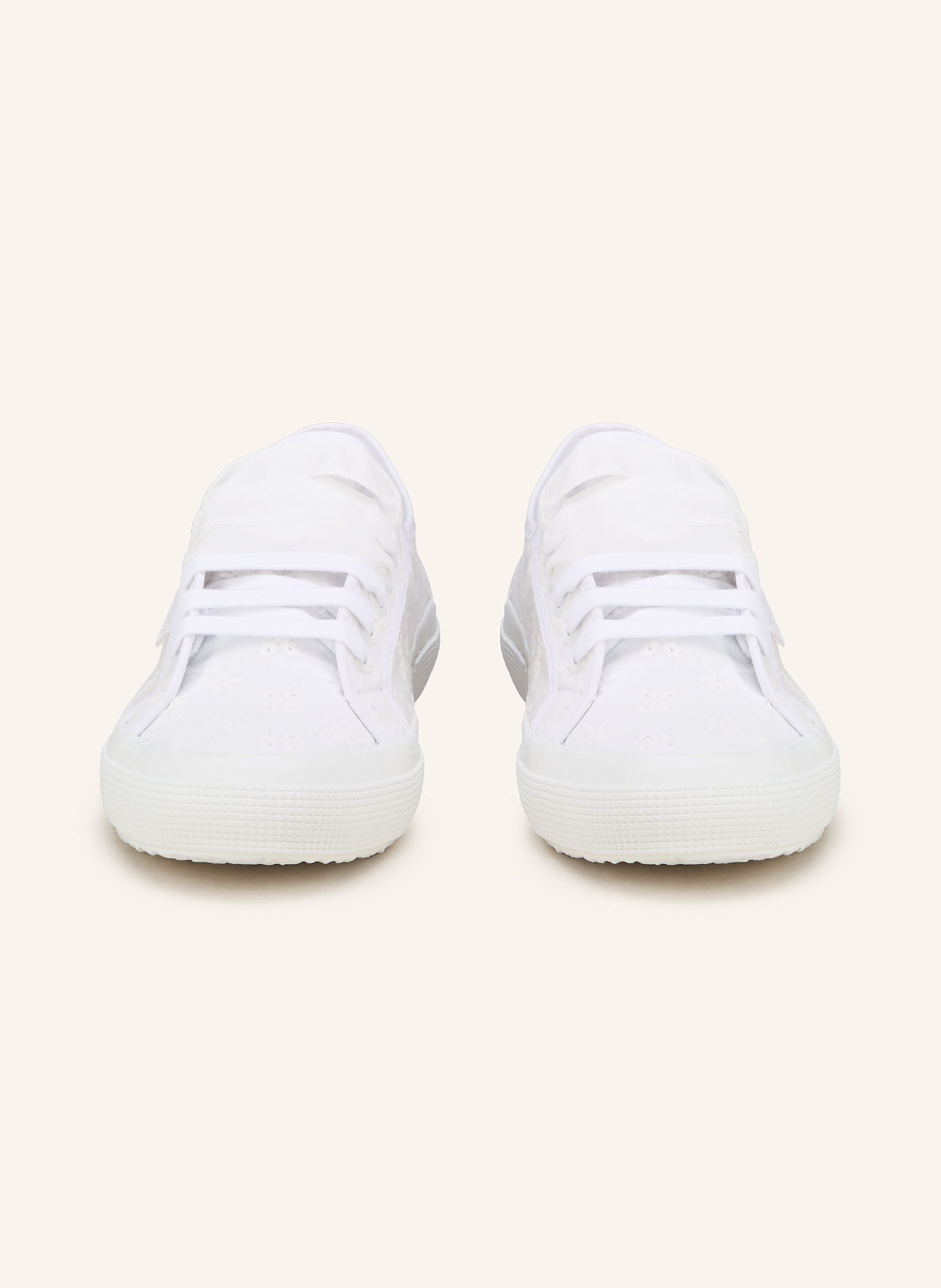 SUPERGA Sneakersy 2750 FLOWER SANGALLO: BÍLÁ