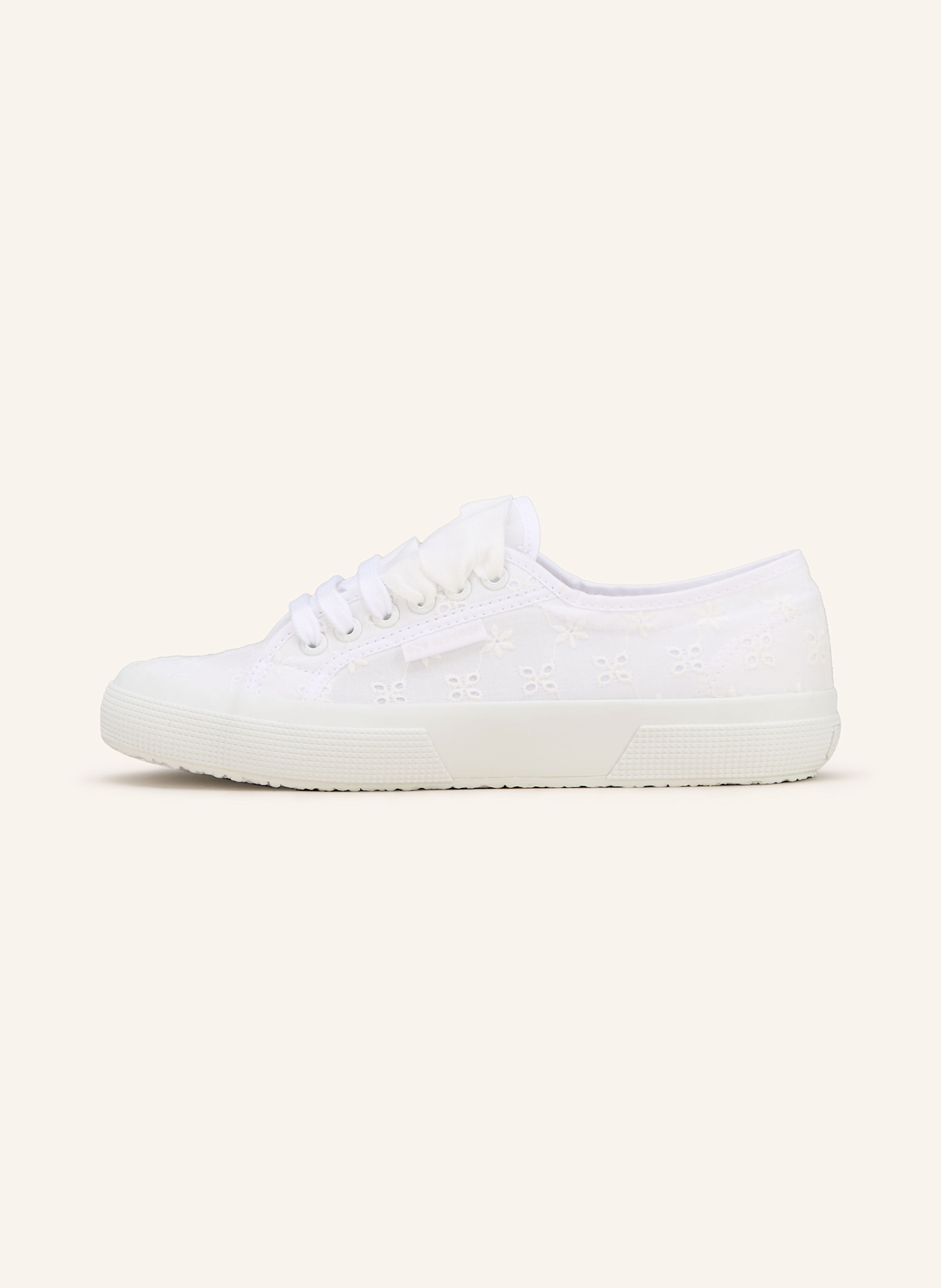 SUPERGA Sneakersy 2750 FLOWER SANGALLO: BÍLÁ