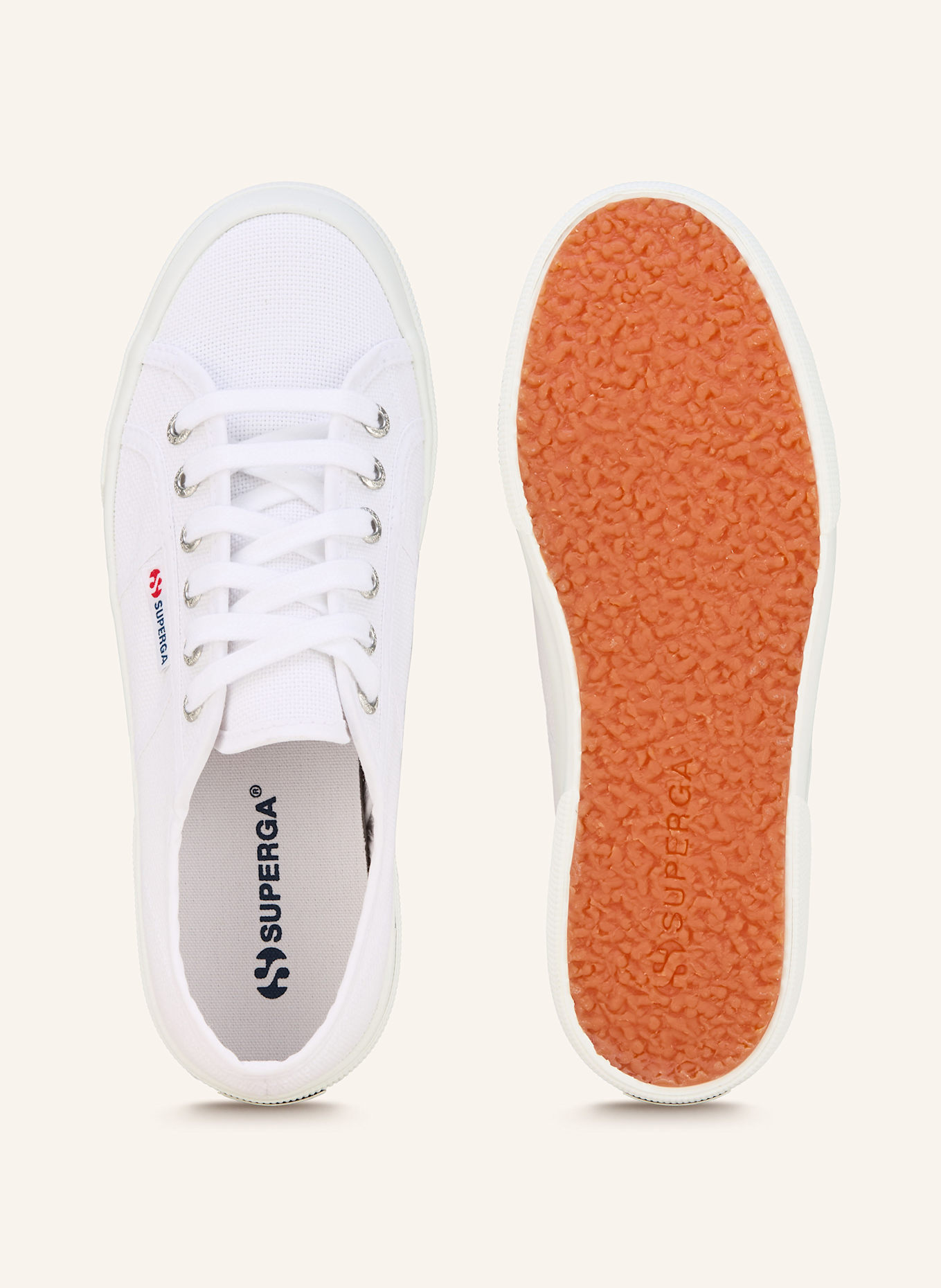 SUPERGA Sneakers 2740 PLATFORM: WHITE