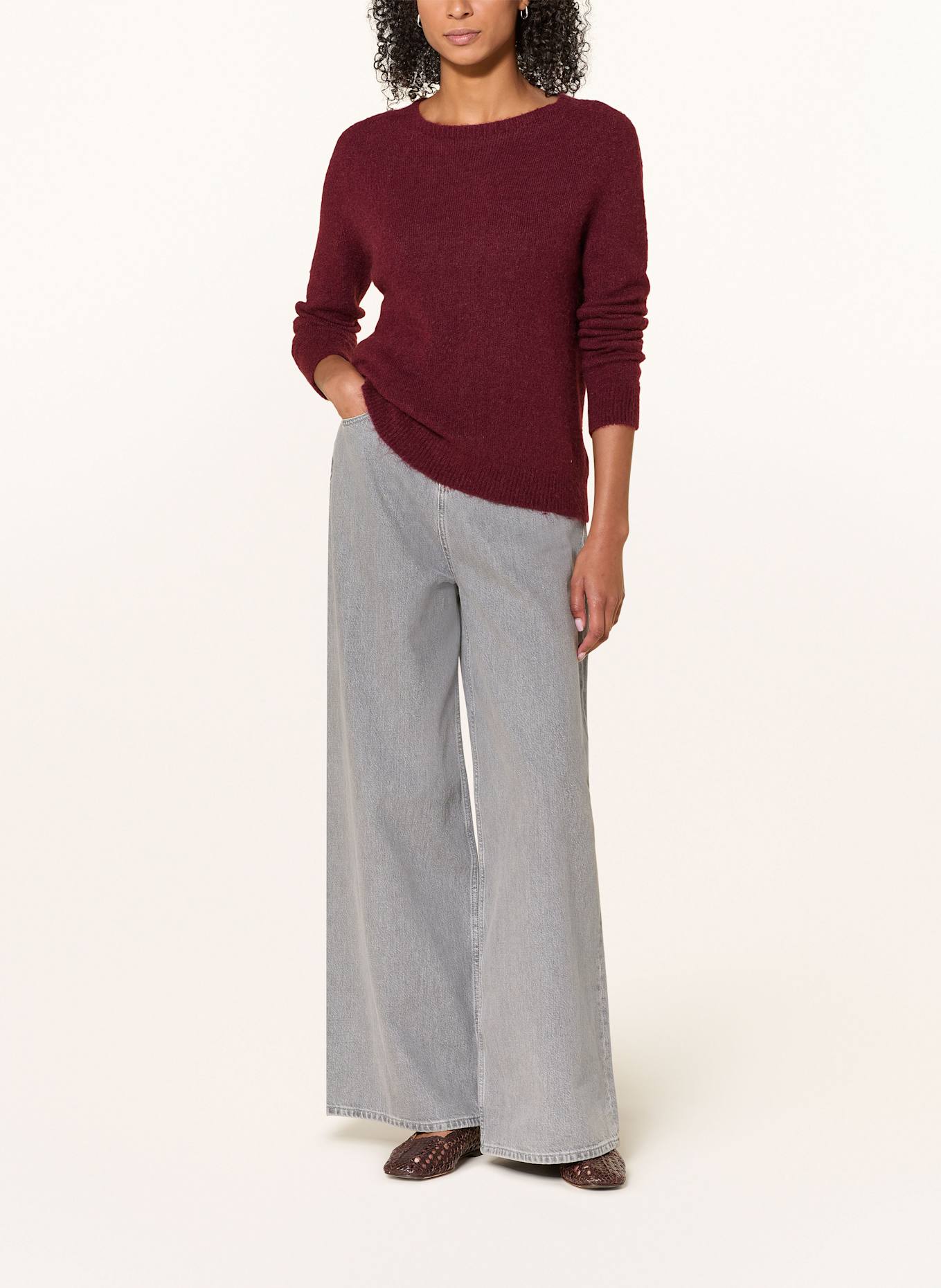 Rich & Royal Pullover: DUNKELROT