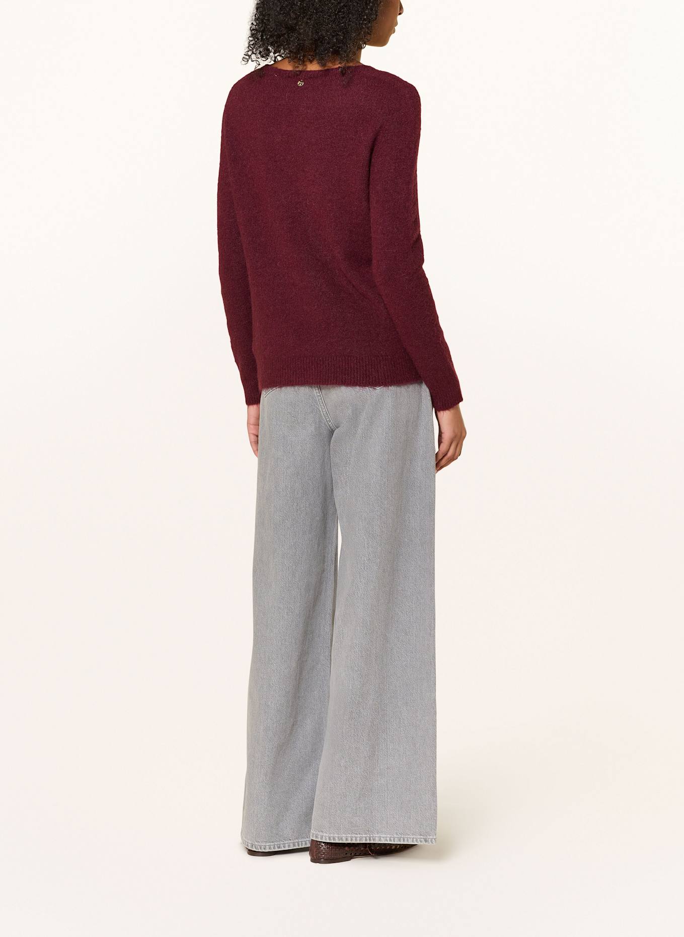 Rich & Royal Pullover: DUNKELROT