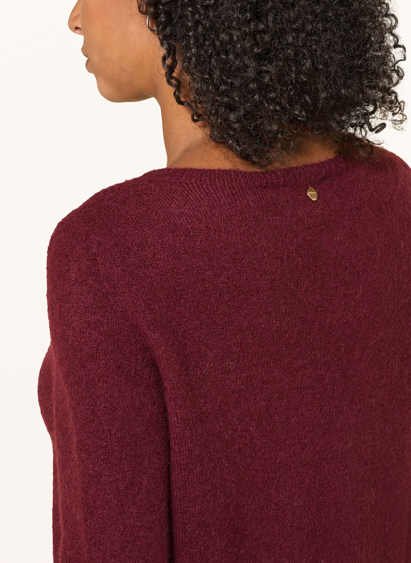 Rich & Royal Pullover: DUNKELROT