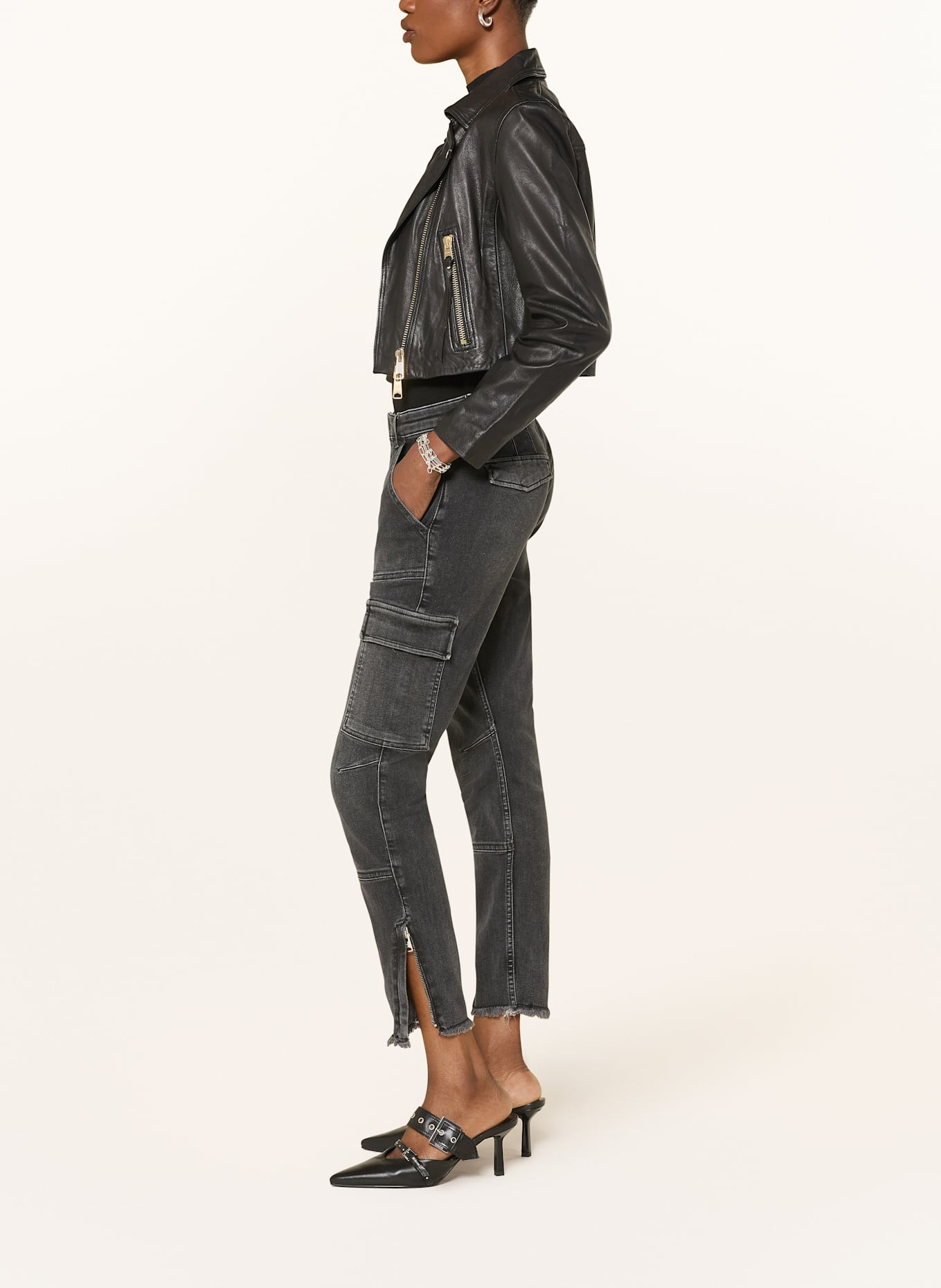 ALLSAINTS Cargo jeans DURAN: 162 Washed Black