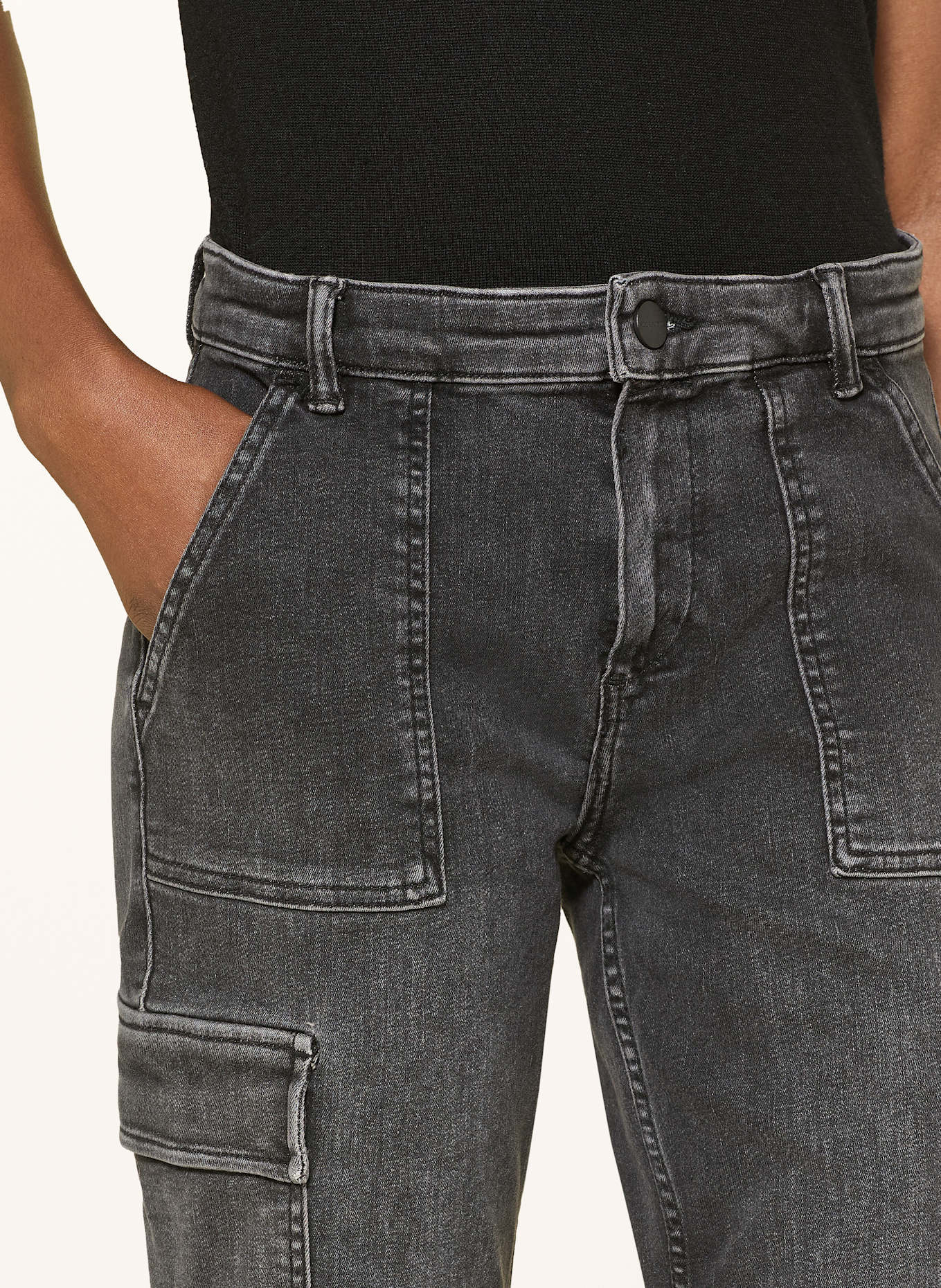 ALLSAINTS Cargo jeans DURAN: 162 Washed Black