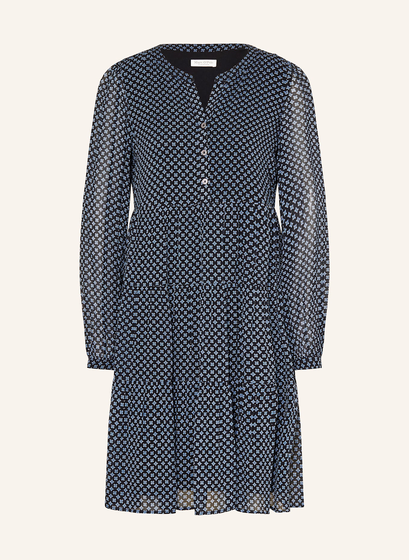 Marc O'Polo Kleid: DUNKELBLAU / BLAU