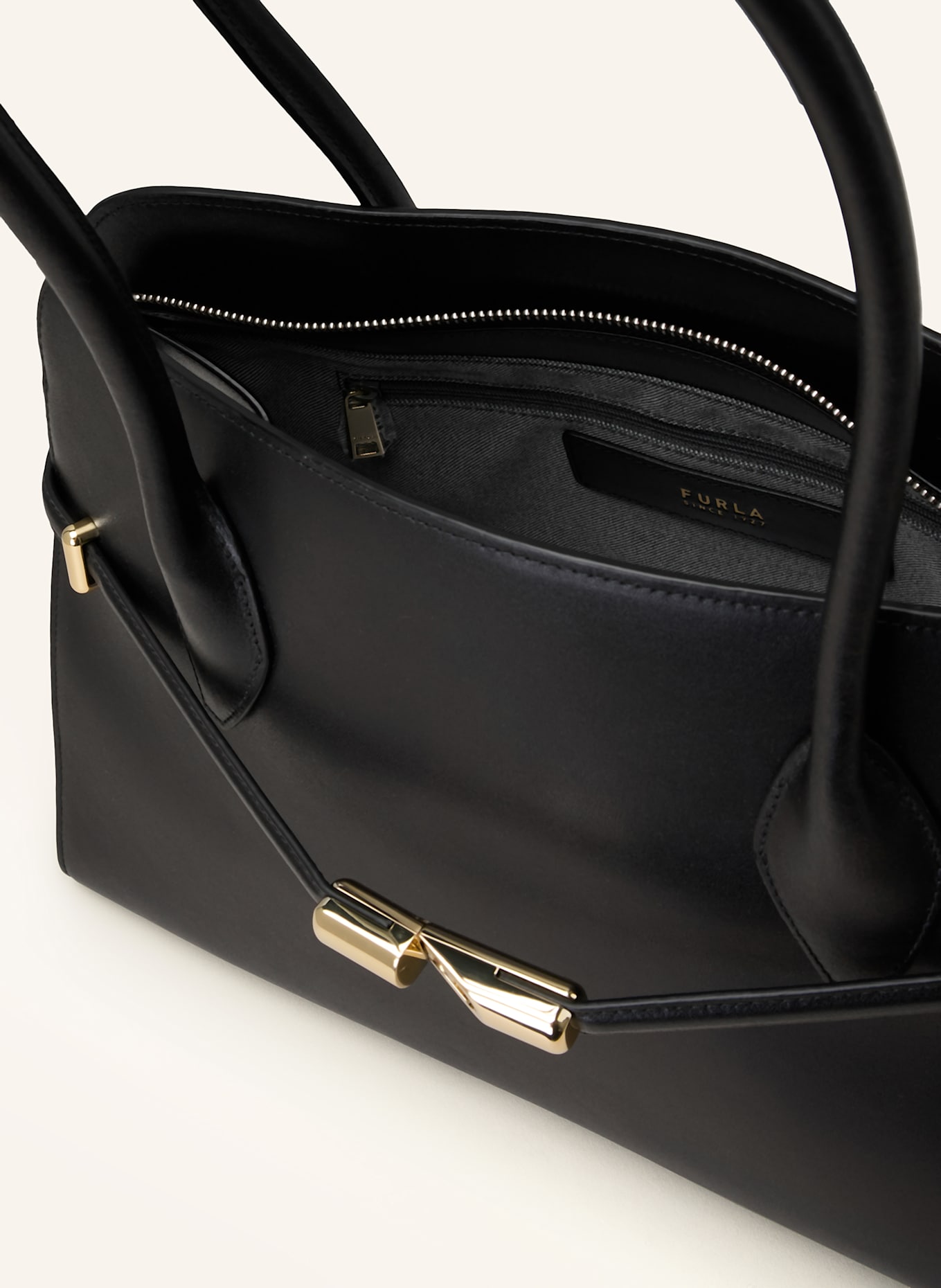 FURLA Shopper GOCCIA LARGE: SCHWARZ